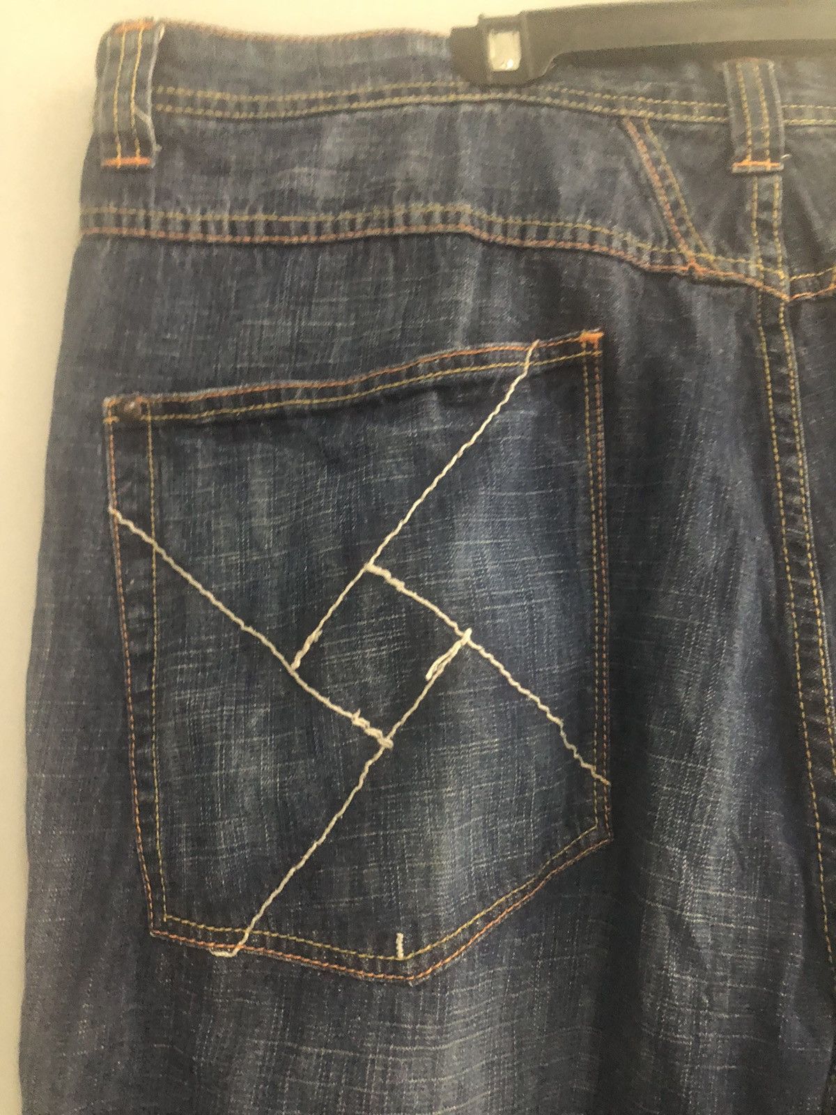 Marithe + Francois Girbaud MARITHE FRANCOIS GIRBAUD Short Pants Denim Size US 42 / EU 58 - 7 Thumbnail