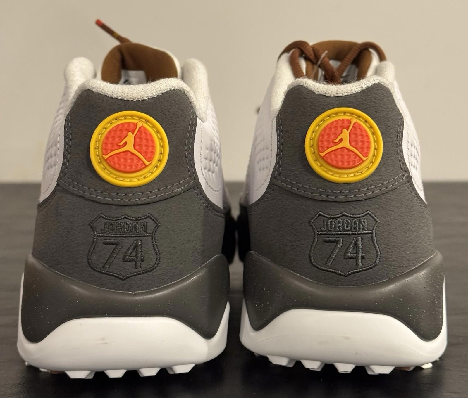 Nike Size 10 Men’s Nike Air Jordan 9 Golf Low NRG US Open Grey Size US 10 / EU 43 - 5 Thumbnail