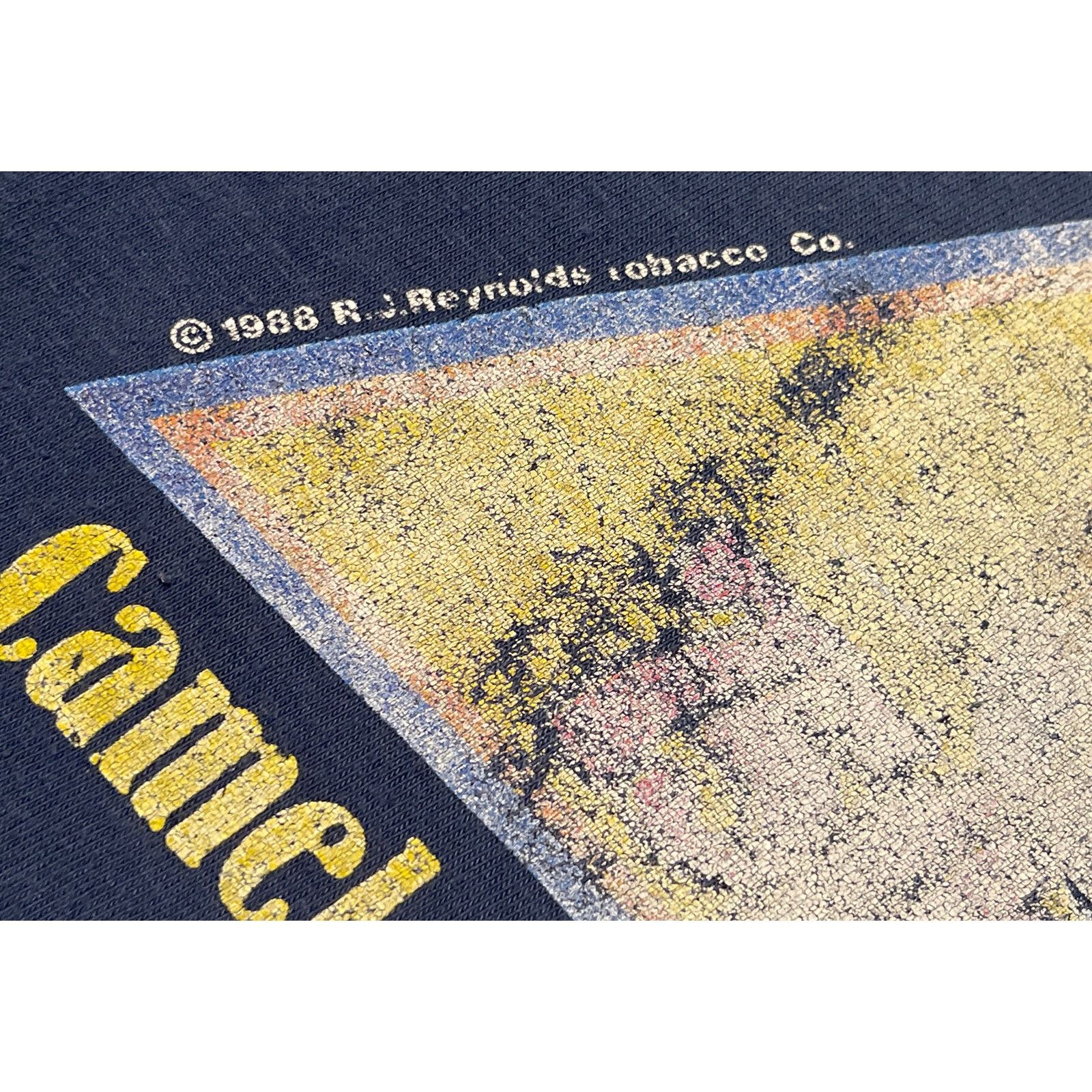 Camel Vintage 1988 Medium Joe Camel Cigarettes Single Stitch T-Shi Size US M / EU 48-50 / 2 - 3 Thumbnail