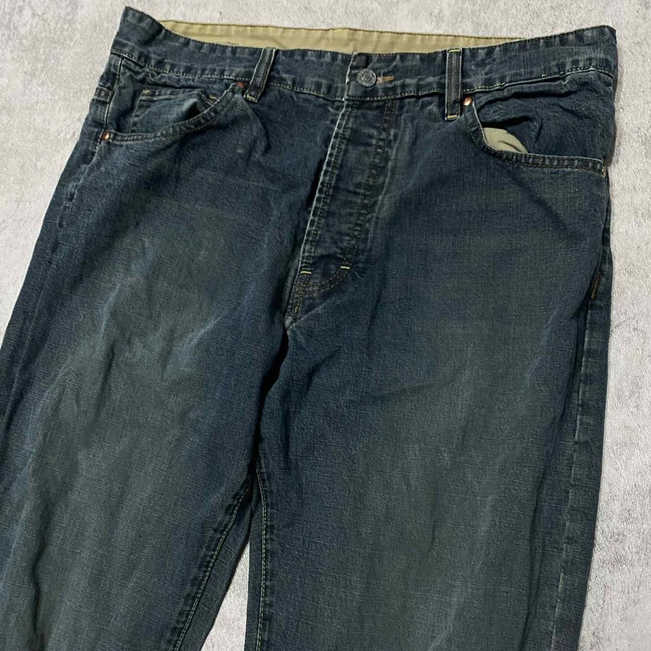 Other Black and grey Y2K style flare jeans with a faded effect Size US 32 / EU 48 - 4 Thumbnail