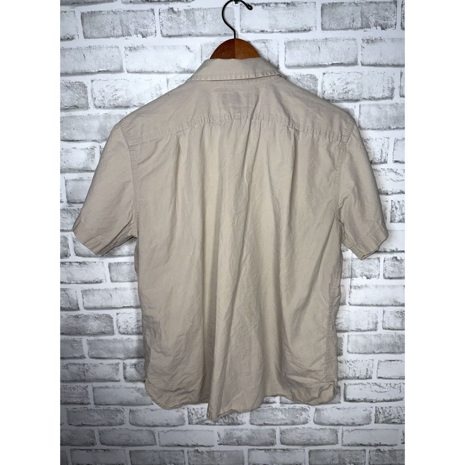 Filson FILSON Beige Short Sleeve Button-Up Mens M Regular Size Shirt Size US 31 - 8 Thumbnail