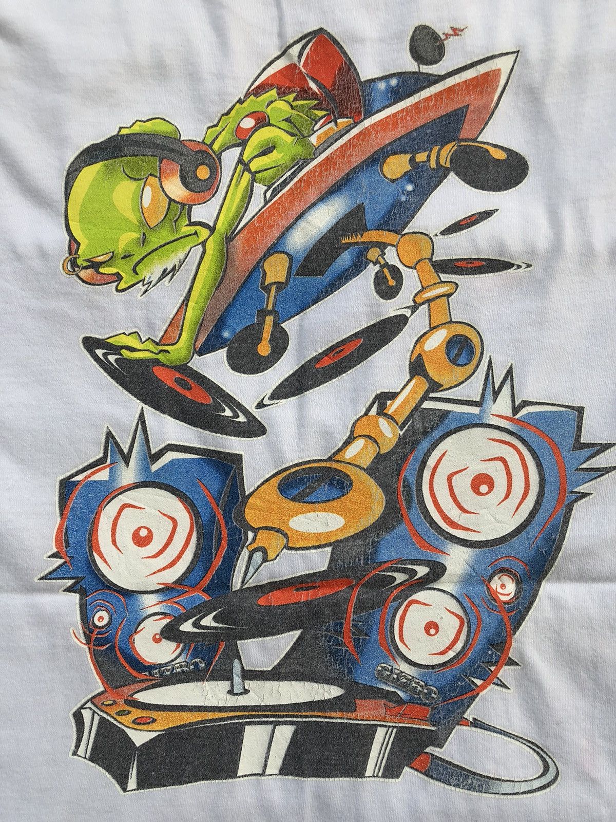 Japanese Brand × Vintage RARE Vintage Y2K Radical GIZBO Streetwear Backhit Tshirt Size US L / EU 52-54 / 3 - 1 Thumbnail