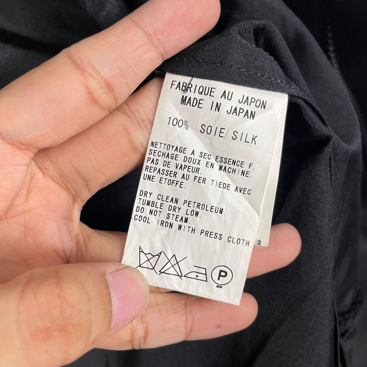 Yohji Yamamoto Y’s Yohji Yamamoto Zipper Soie Silk Long Coat Size M / US 6-8 / IT 42-44 - 17 Thumbnail