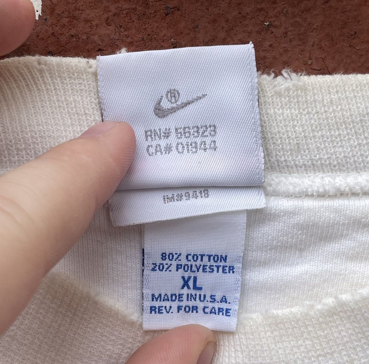 Nike Rare VTG Nike Grey Tag Lipton Tennis Championship Sweatshirt Size US XL / EU 56 / 4 - 3 Thumbnail