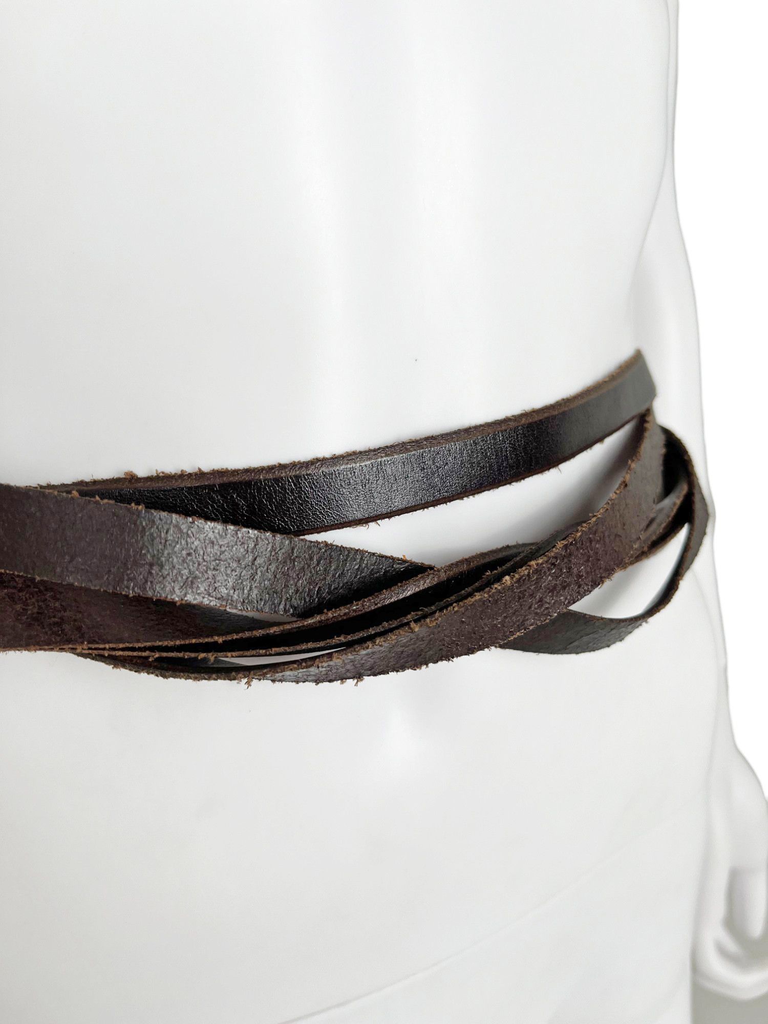 Gucci by Frida Giannini Brown Intrecciato Leather Belt Size ONE SIZE - 2 Thumbnail