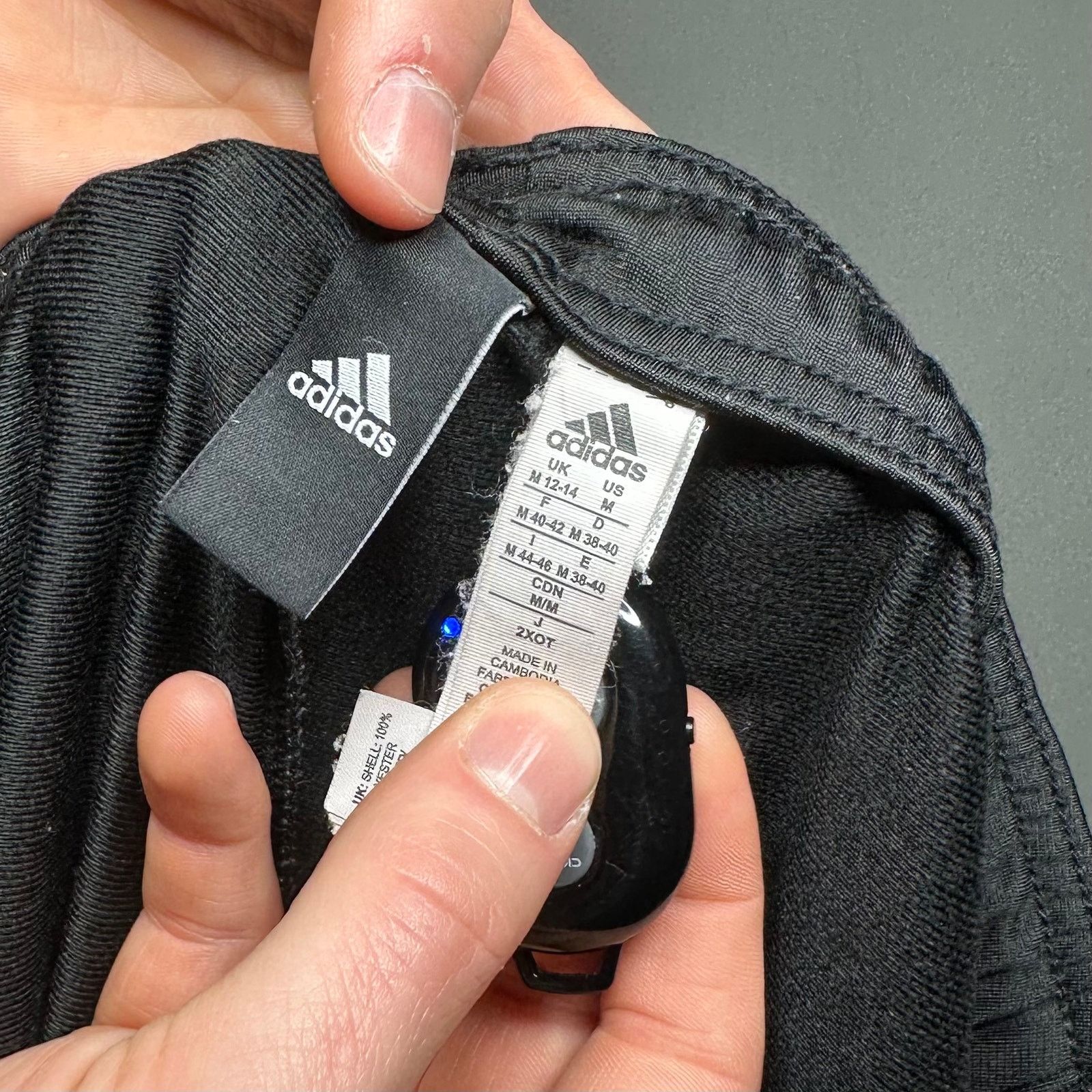 Adidas Vintage Y2K Adidas Sweatpants Mens M Jet Black Polyster Size US 32 / EU 48 - 4 Thumbnail