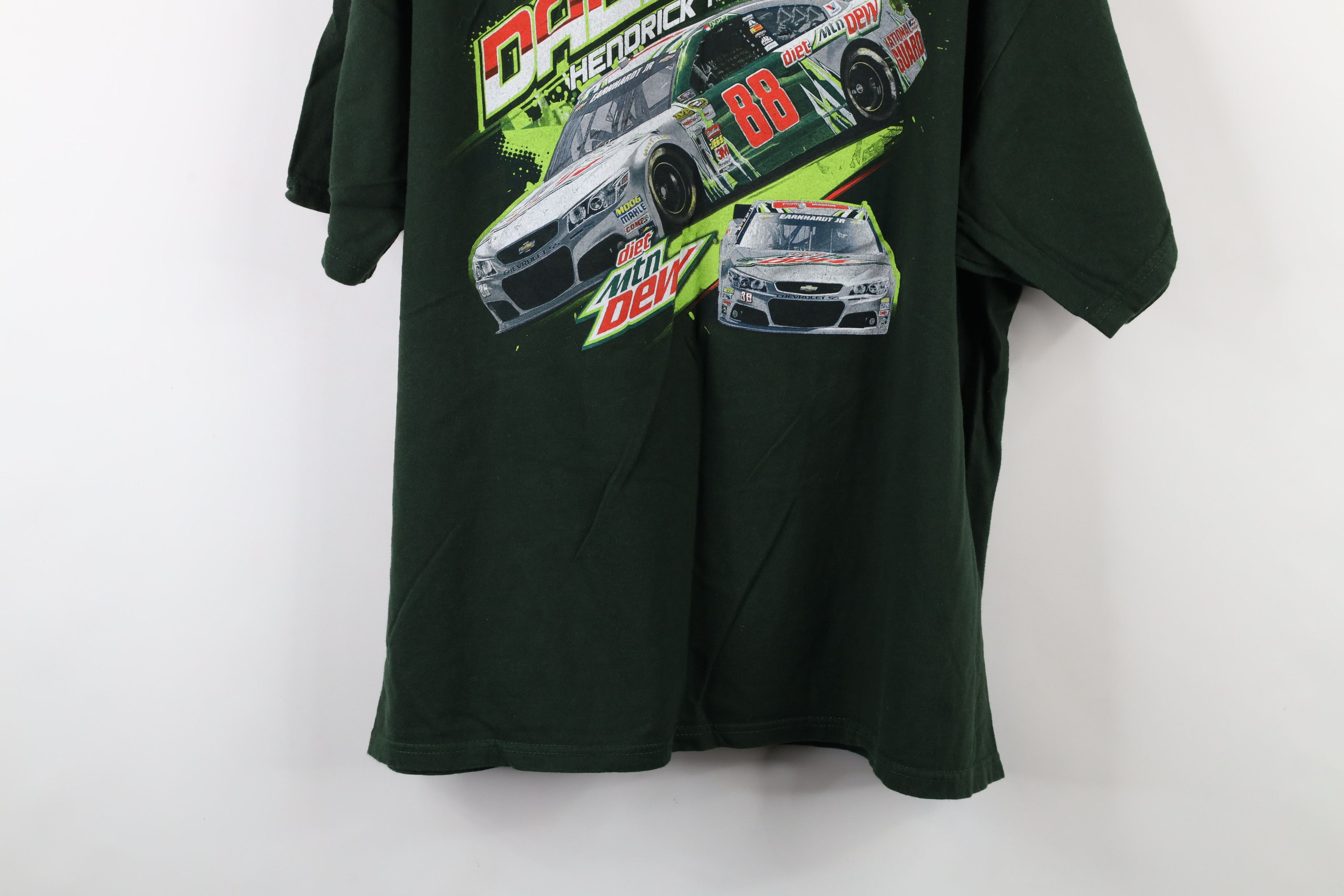 Vintage Vintage NASCAR Mountain Dale Earnhardt Jr Racing T-Shirt Size US XXL / EU 58 / 5 - 12 Thumbnail