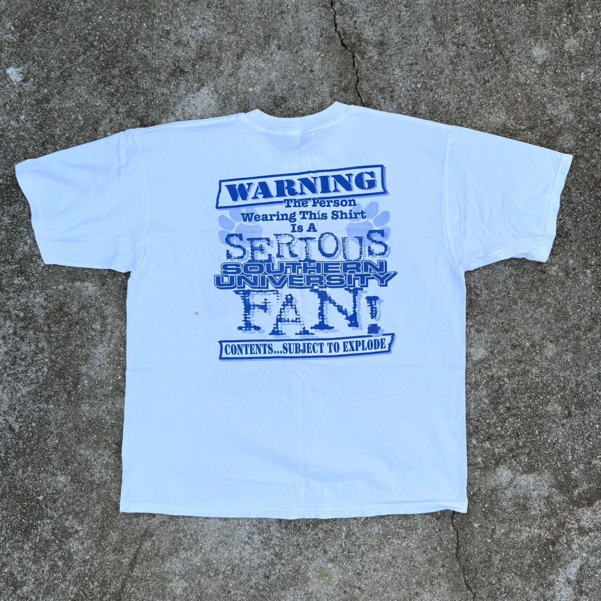 Vintage VTG 2000s Y2K Southern University Jaguars Football HBCU Tee Size US XL / EU 56 / 4 - 2 Thumbnail