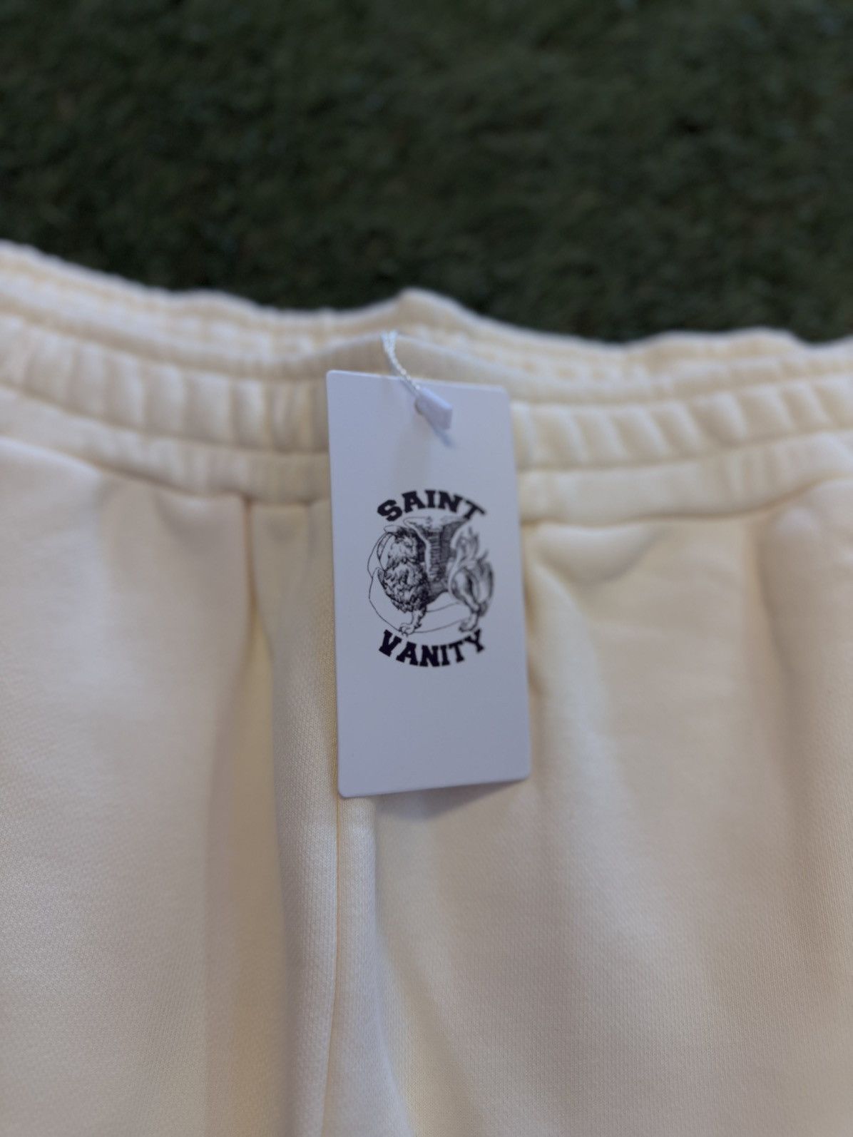 Saint Vanity Saint Vanity Cream Red Sweatpants Size XL (NEW) Size US 31 - 6 Thumbnail