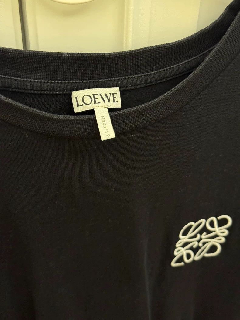 Loewe LOEWE Black short-sleeved T-shirt Size M / US 6-8 / IT 42-44 - 2 Thumbnail