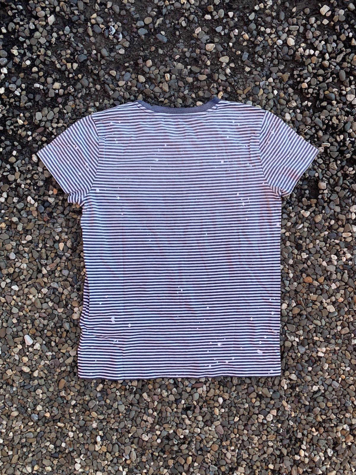 Polo Ralph Lauren Polo Ralph Lauren RL-67 Striped Paint Splatter T-Shirt Size S / US 4 / IT 40 - 7 Thumbnail