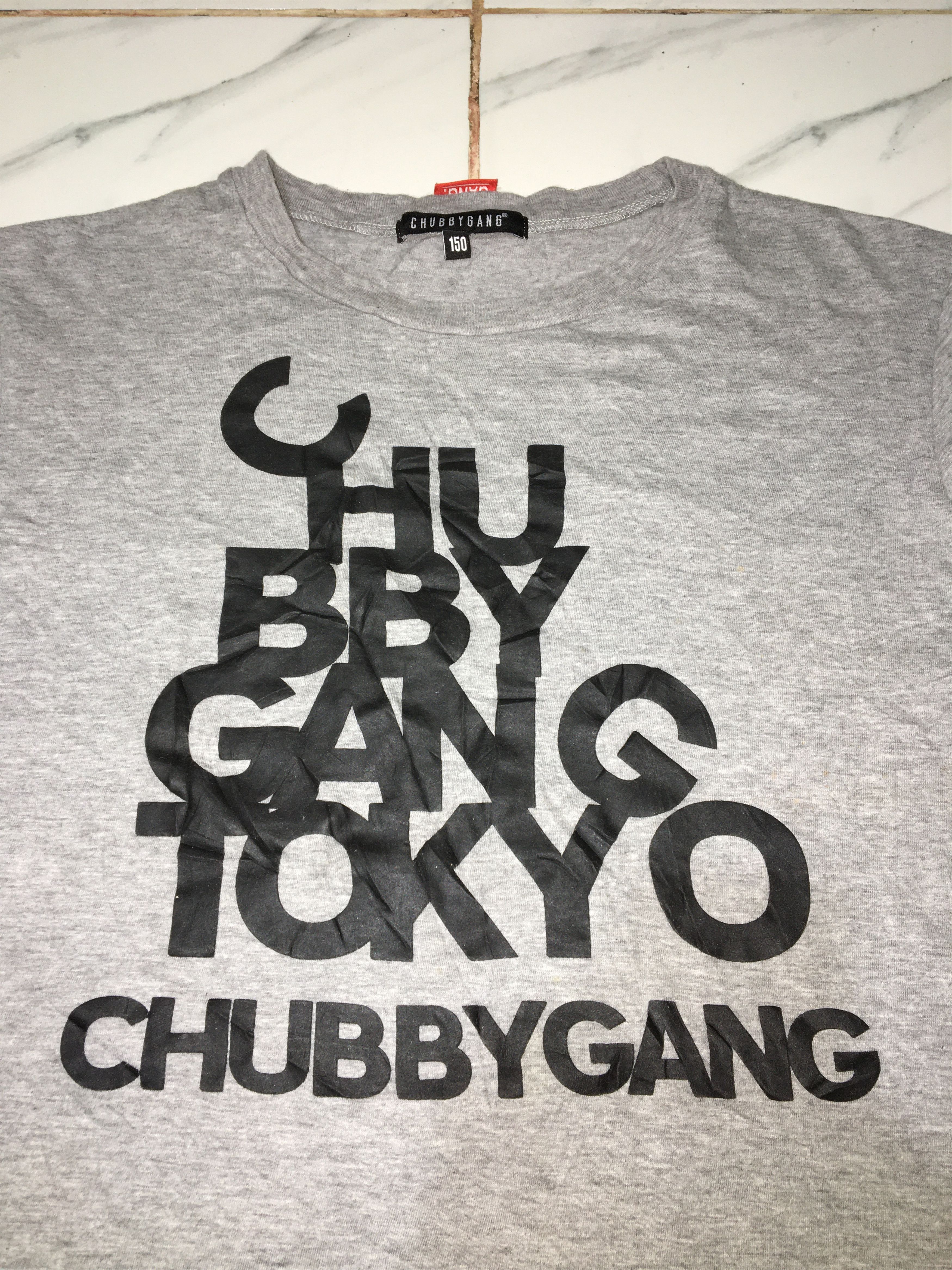 Japanese Brand CHUBBY GANG TSHIRT Size US S / EU 44-46 / 1 - 2 Thumbnail
