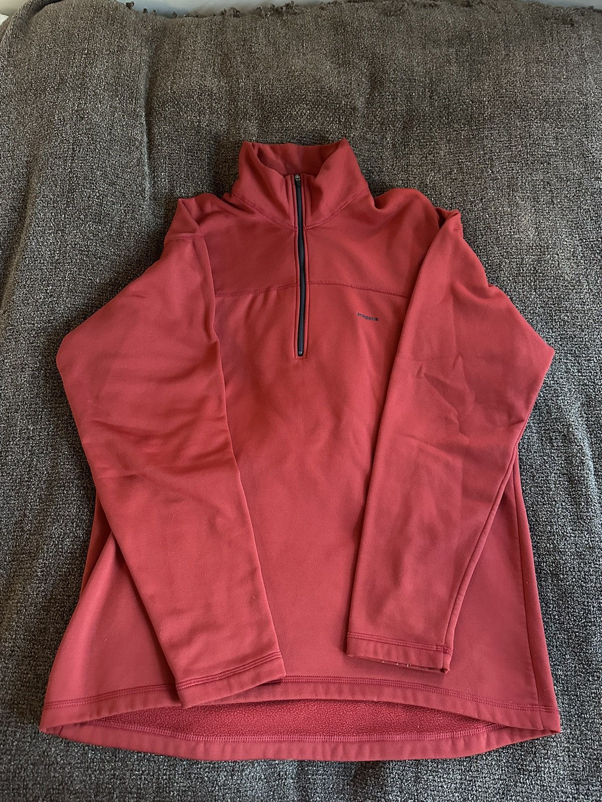 Patagonia × Vintage Vintage 1990s Capilene Patagonia Quarter Zip Fleece Size US L / EU 52-54 / 3 - 1 Thumbnail