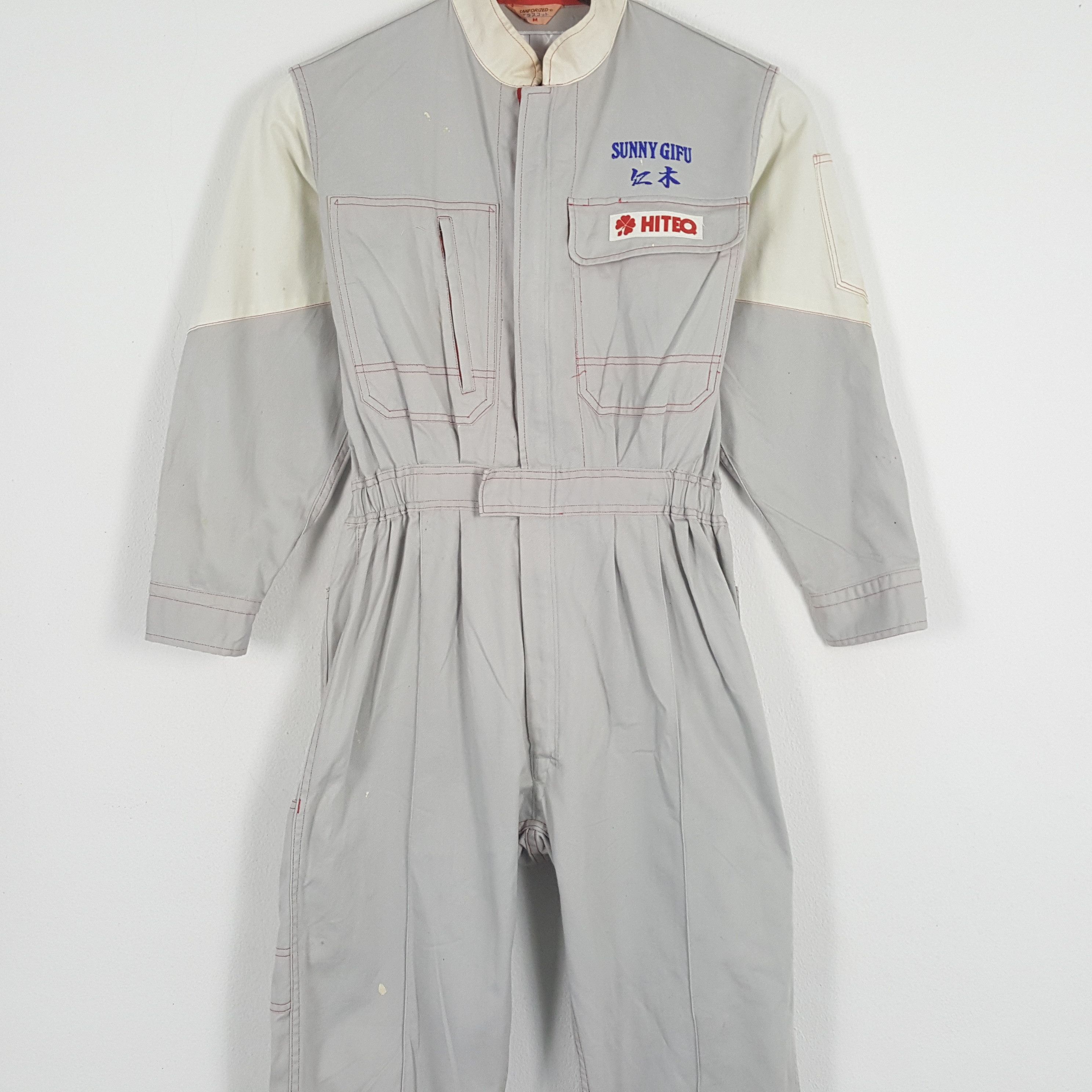 Vintage NISSAN Japanese Motorsports Workwear Coverall Jacket Size US M / EU 48-50 / 2 - 5 Thumbnail