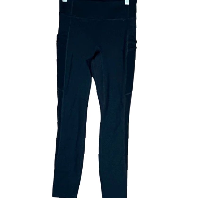Fabletics Fabletics Leggings Womens Pants Black Motion365 Sheer High Waisted Stretch Small Ankle Skinny Pull On Pockets Size 28" / US 6 / IT 42 - 2 Thumbnail