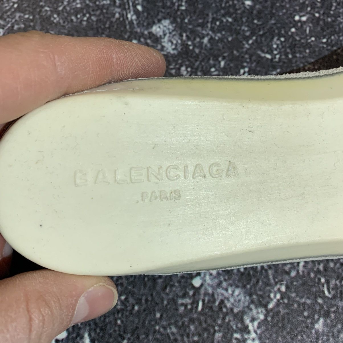 Balenciaga Balenciaga Arena Low White Leather Sneakers Size 39 Size US 9 / IT 39 - 14 Thumbnail