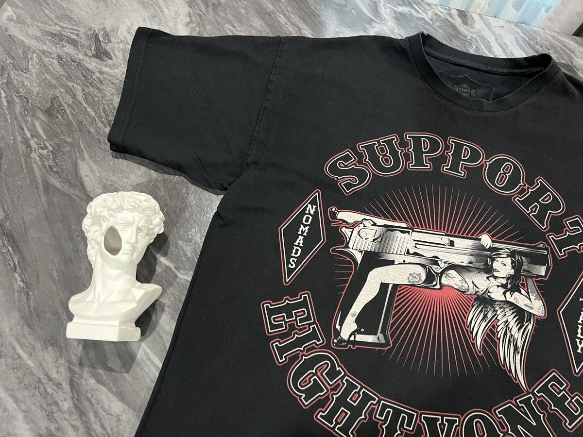 City Streets 81 Street : Support Eighty One Afraid Of Nothing Size US XXL / EU 58 / 5 - 7 Thumbnail