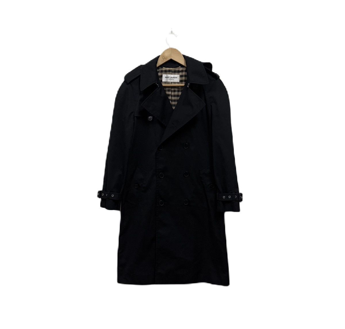 Saint Laurent Paris Saint Laurent Paris Trench Coat Size US S / EU 44-46 / 1 - 1 Thumbnail