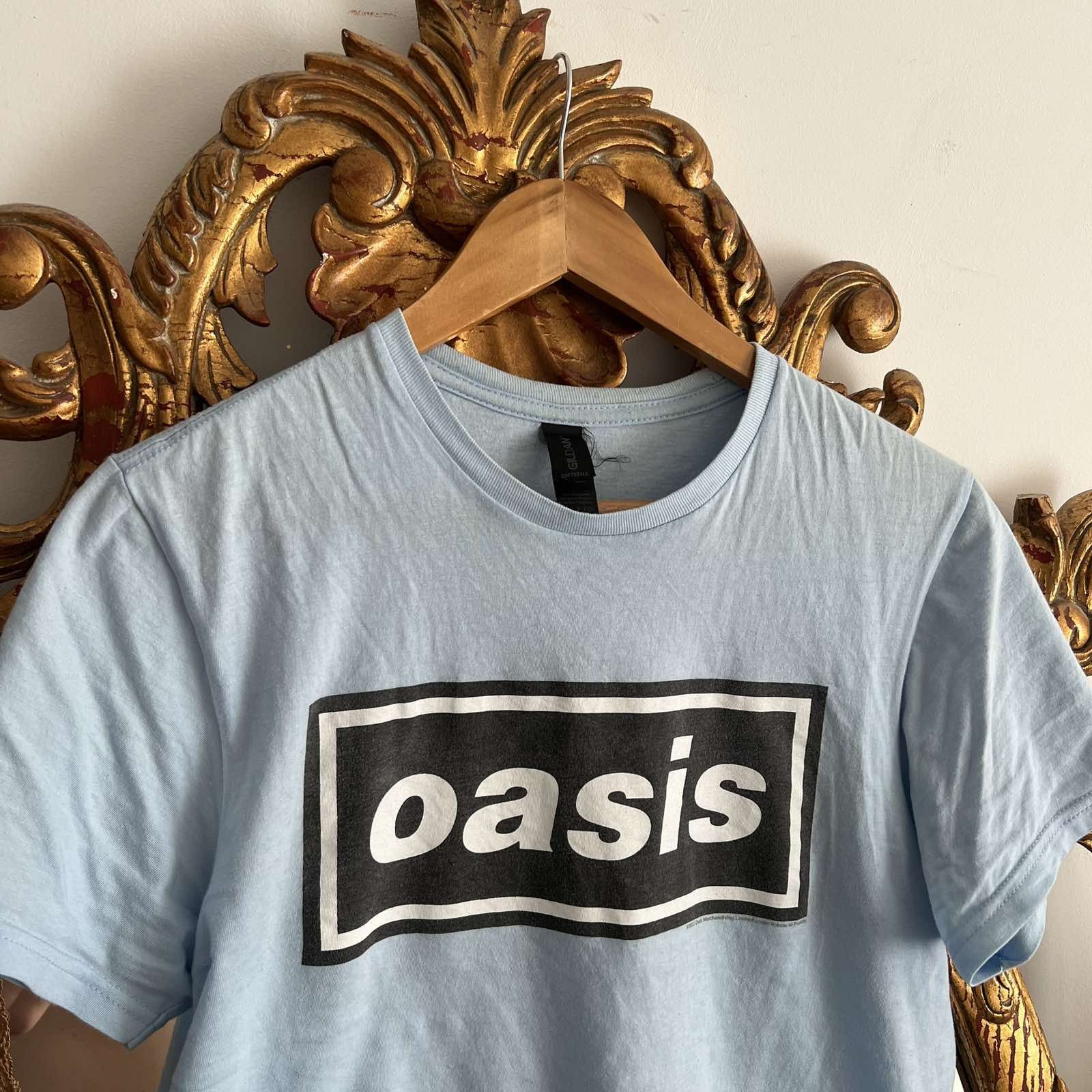 Band Tees × Vintage Vintage Oasis band box logo tshirt Sz S Size US S / EU 44-46 / 1 - 2 Thumbnail
