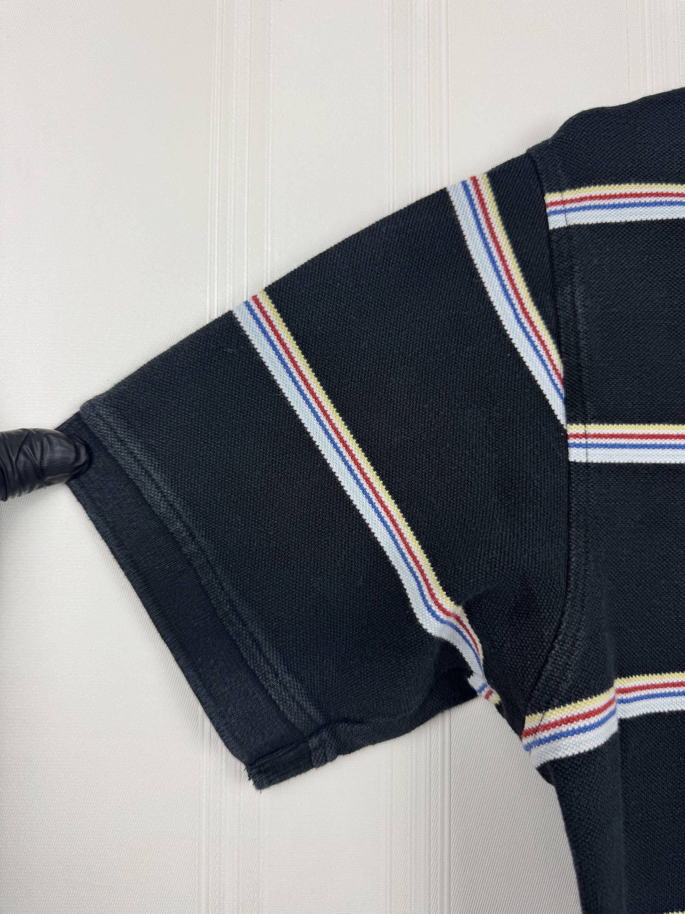 Vintage VINTAGE Guinness Logo Polo Shirt Size S Black Striped Size US S / EU 44-46 / 1 - 8 Thumbnail