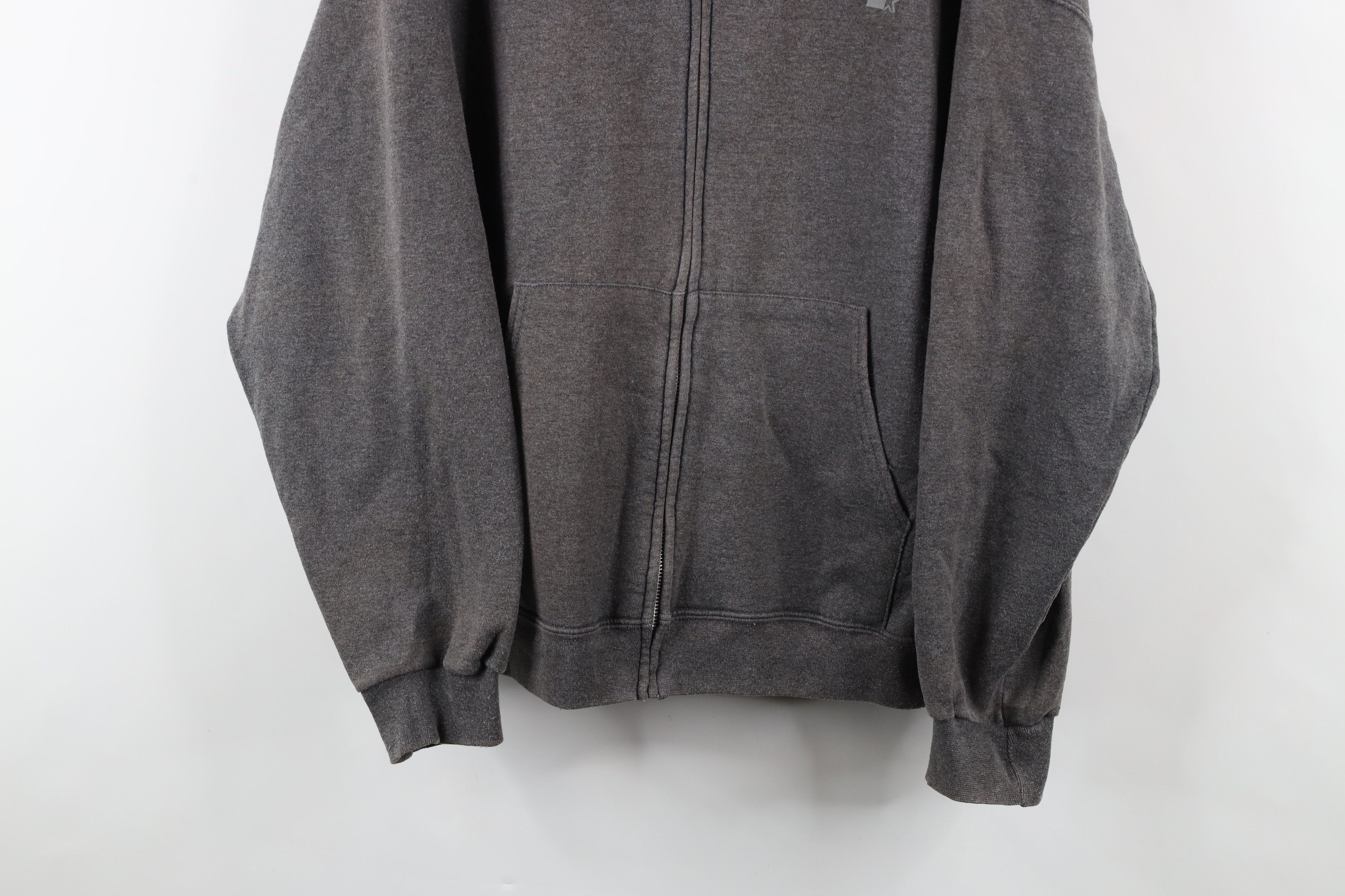 Starter × Vintage Vintage 90s Starter Heavyweight Full Zip Hoodie Sweatshirt Size US XXL / EU 58 / 5 - 3 Thumbnail