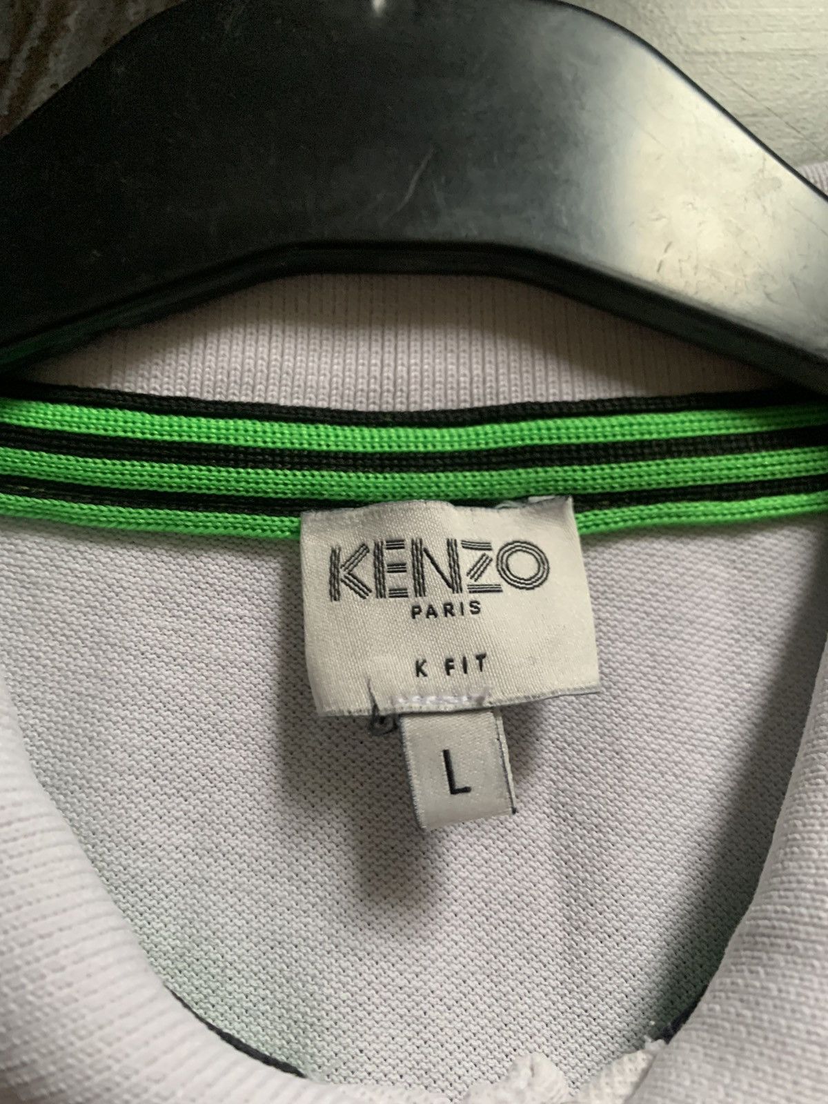 Kenzo Kenzo Kid Tiger Logo Polo white Size US L / EU 52-54 / 3 - 6 Thumbnail
