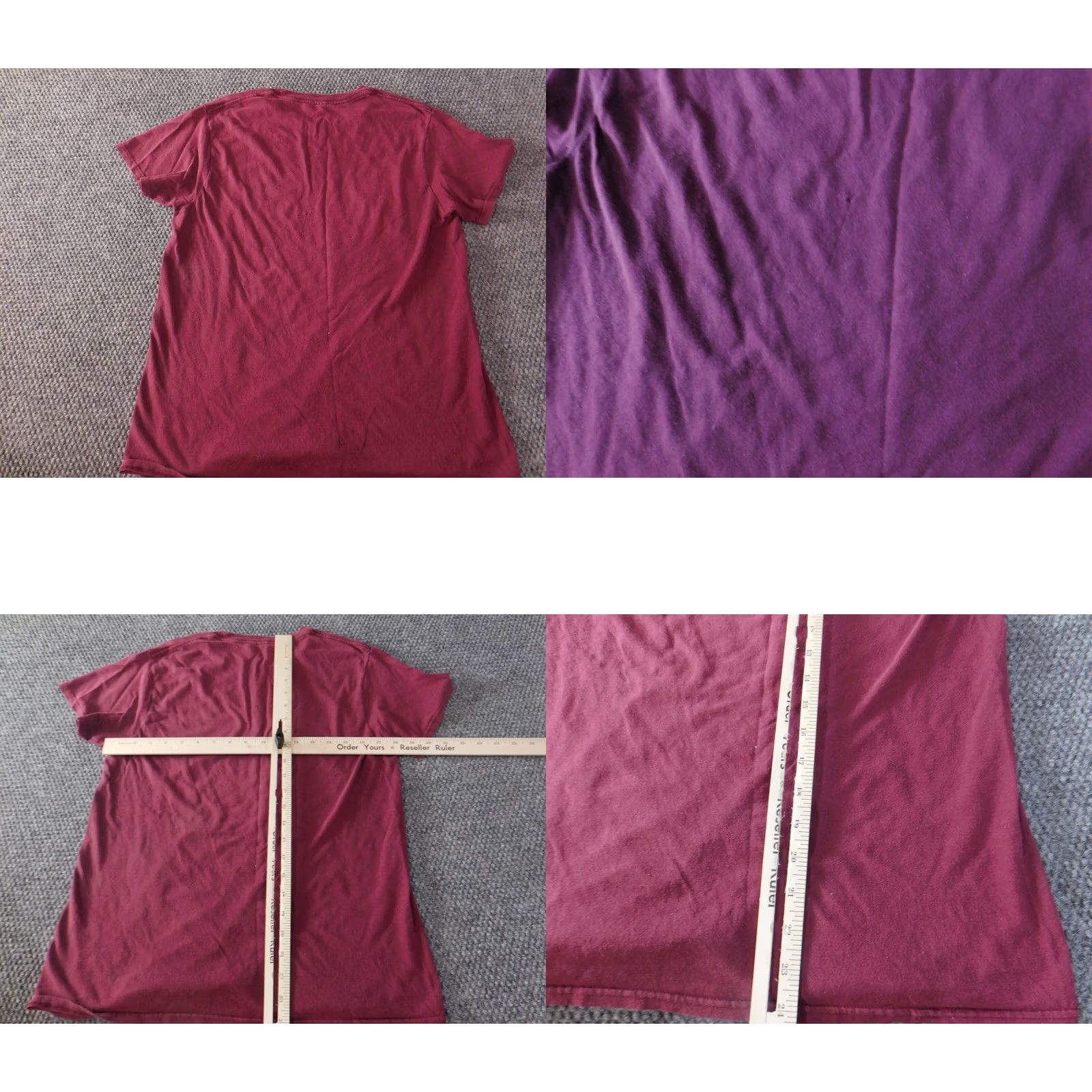 Vintage Spoiler Alert Shirt Mens M Burgundy Graphic City Skyline Shirt Size US M / EU 48-50 / 2 - 8 Thumbnail