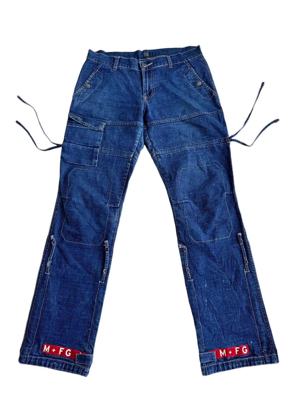 Marithe + Francois Girbaud Japanese Brand Marith Francois Gilbaud Jeans Size US 32 / EU 48 - 5 Thumbnail