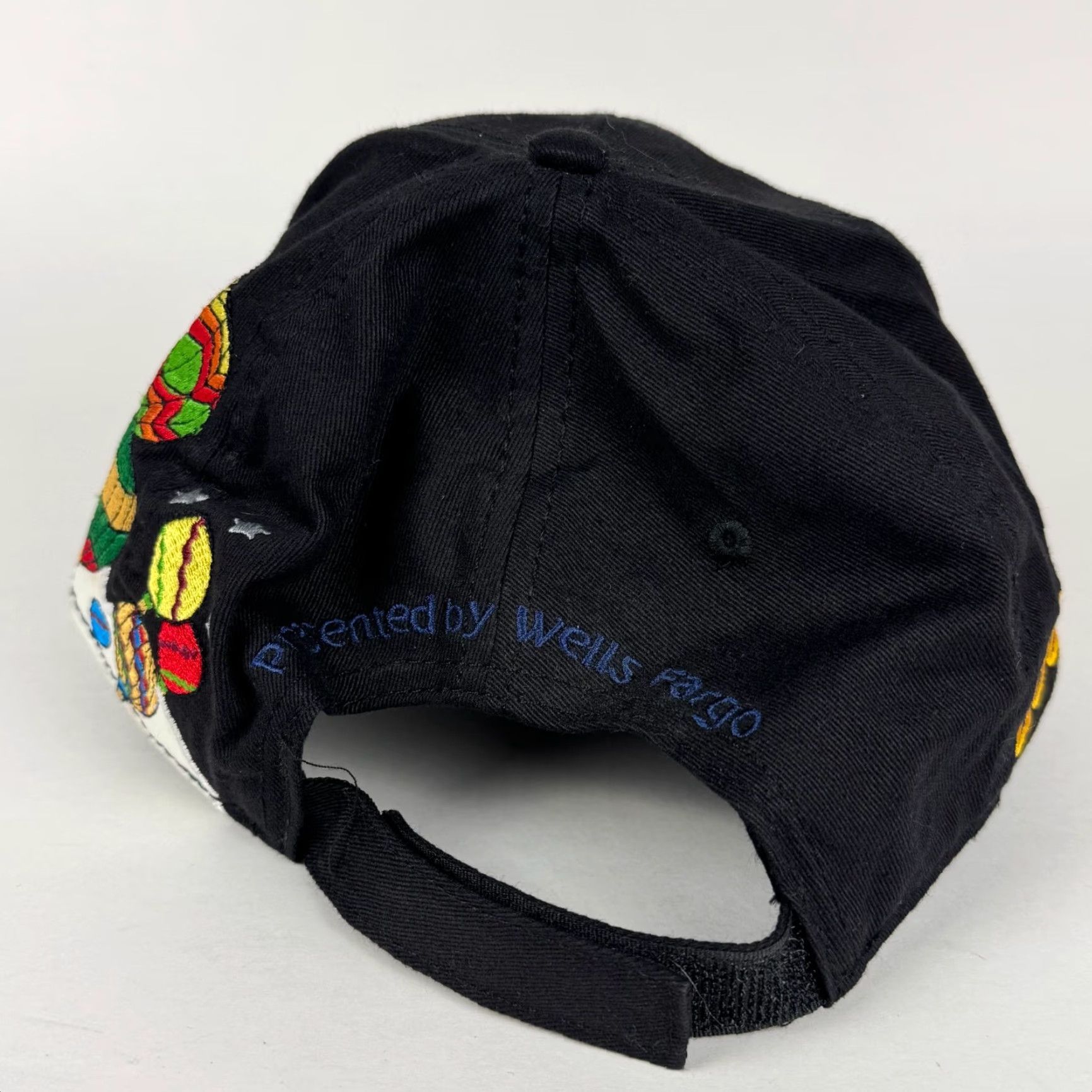 Vintage VINTAGE Albuquerque International Balloon Fiesta Embroidered Hat All Over 08 Y2K Adjustable Cotton Black HaT Cap Mens Size ONE SIZE - 4 Thumbnail