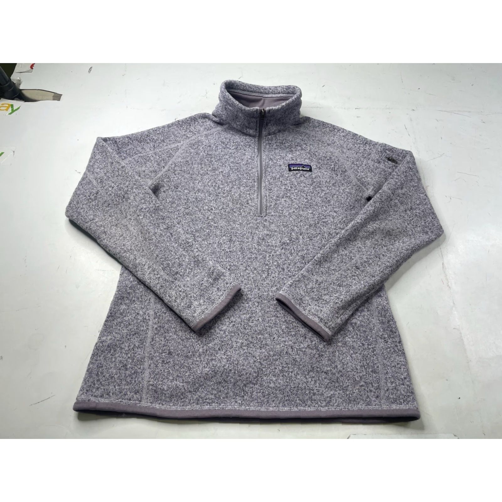 Patagonia Patagonia Better Sweater Pullover Women's Medium Heathered 1/4 Zip Lilac Purple Jacket Size M / US 6-8 / IT 42-44 - 2 Thumbnail