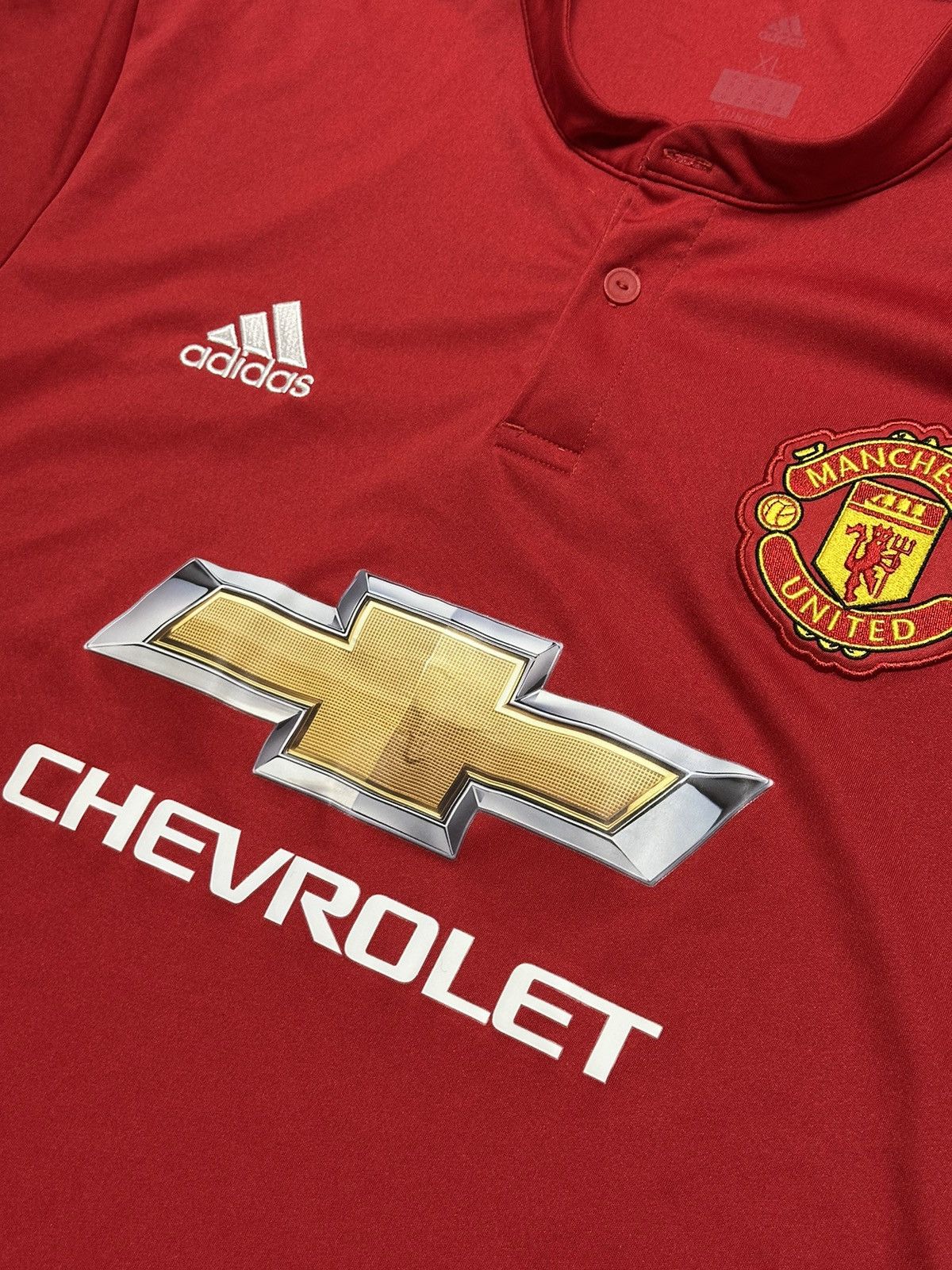 Adidas Vintage Adidas Manchester United 2017-2018 Football Jersey Size US XL / EU 56 / 4 - 2 Thumbnail