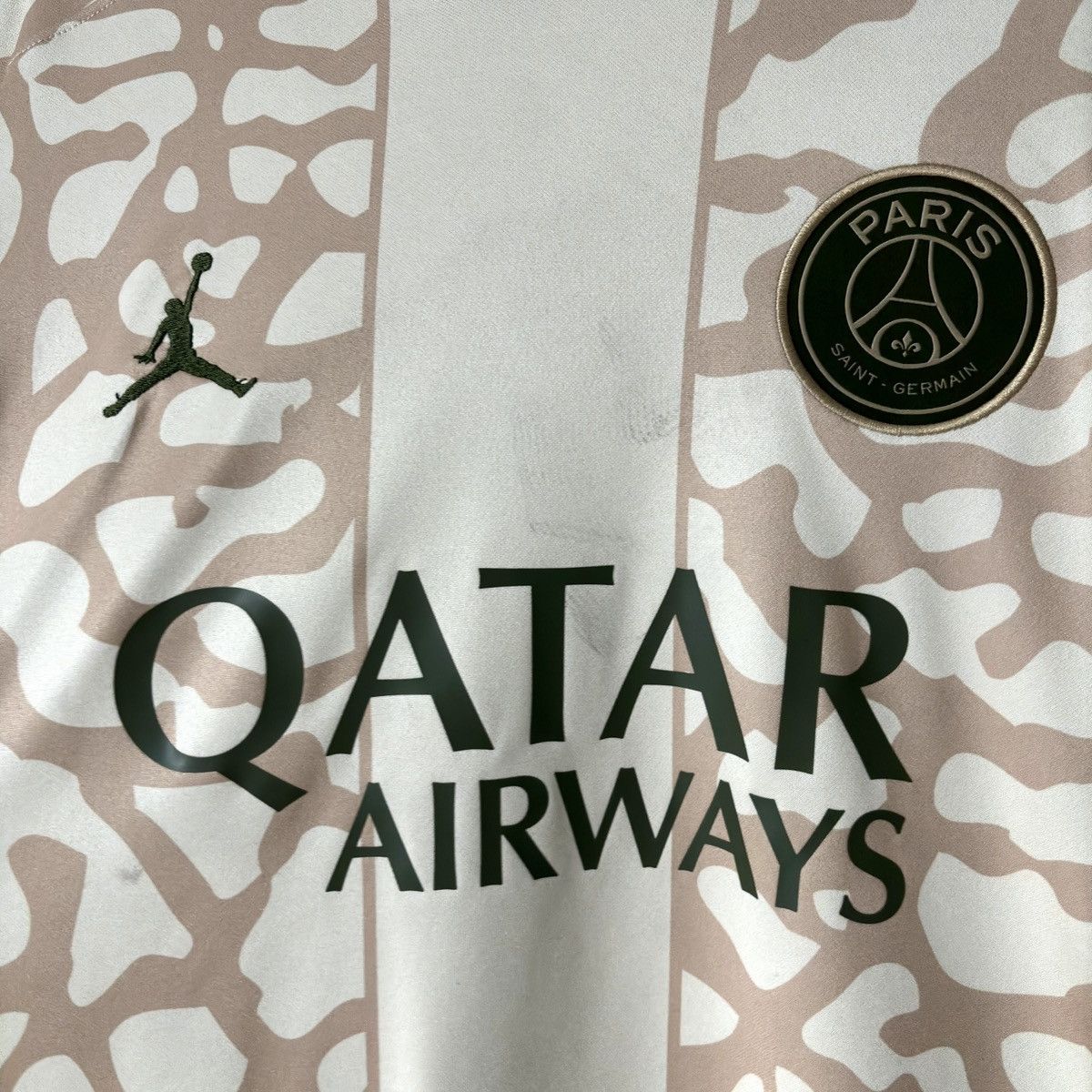 Jordan Brand × Nike 2023 2024 PSG Paris Nike Fourth Kit Soccer Jersey Shirt Top Size US XL / EU 56 / 4 - 4 Thumbnail