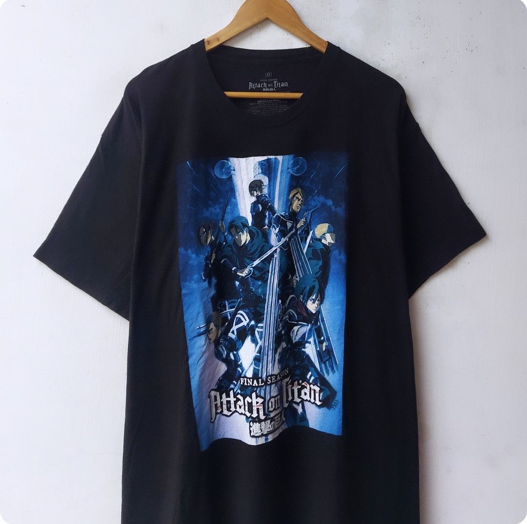 Japanese Brand ATTACK ON TITAN Final Season Tshirt Size US XXL / EU 58 / 5 - 3 Thumbnail