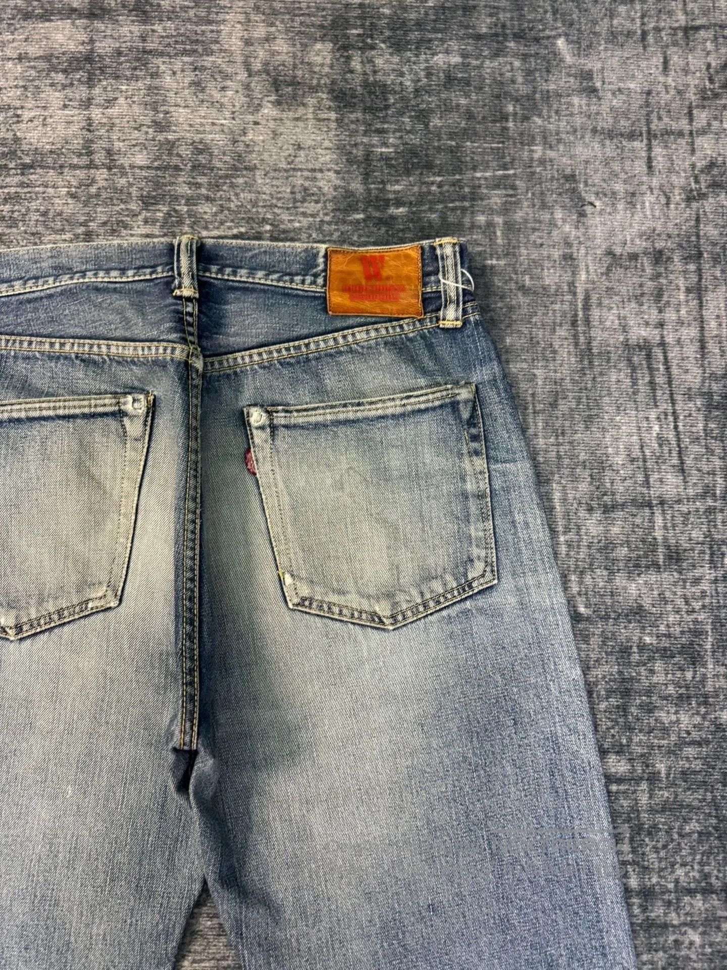 Vintage Vintage 90s Washed Retro Blue Jeans. Size US 32 / EU 48 - 6 Thumbnail