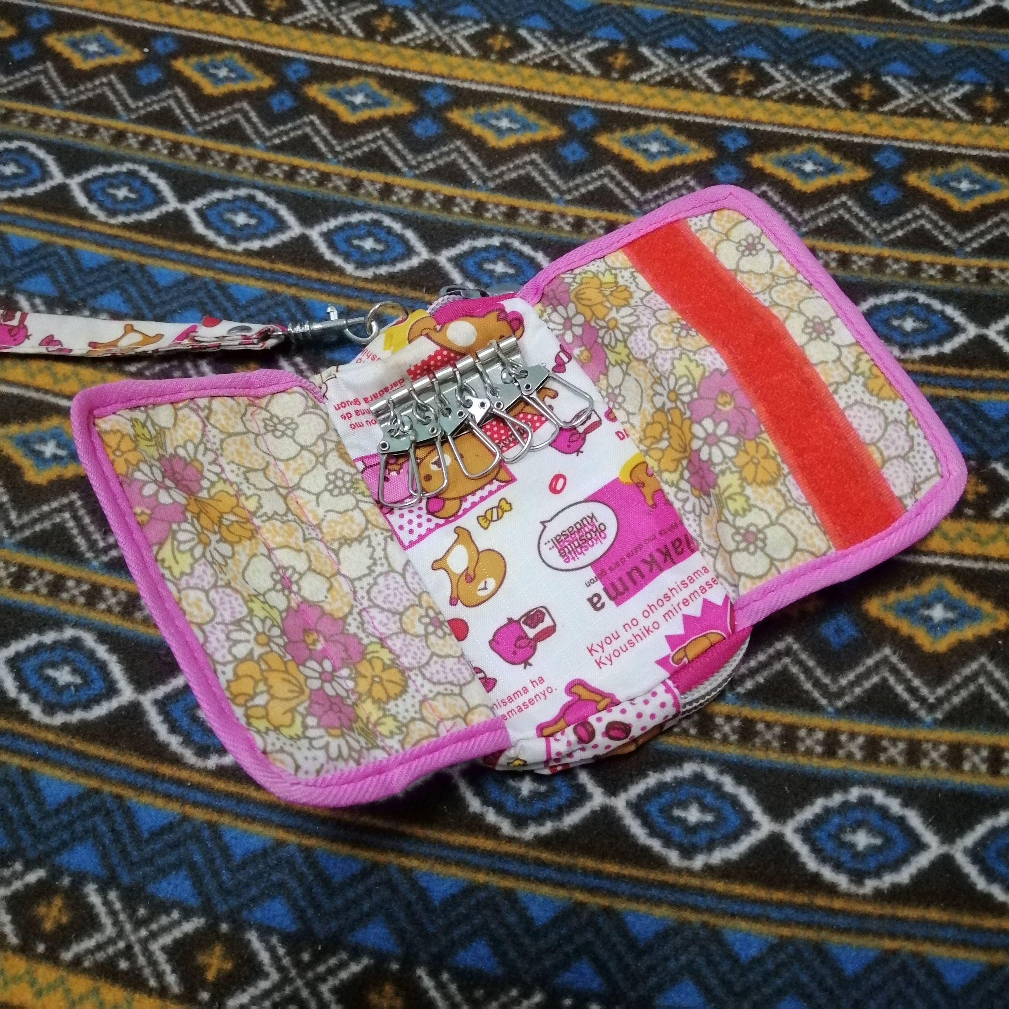 Japanese Brand Lesportsac X Rilakkuma Key Case & Coin Slot Purse Size ONE SIZE - 5 Thumbnail