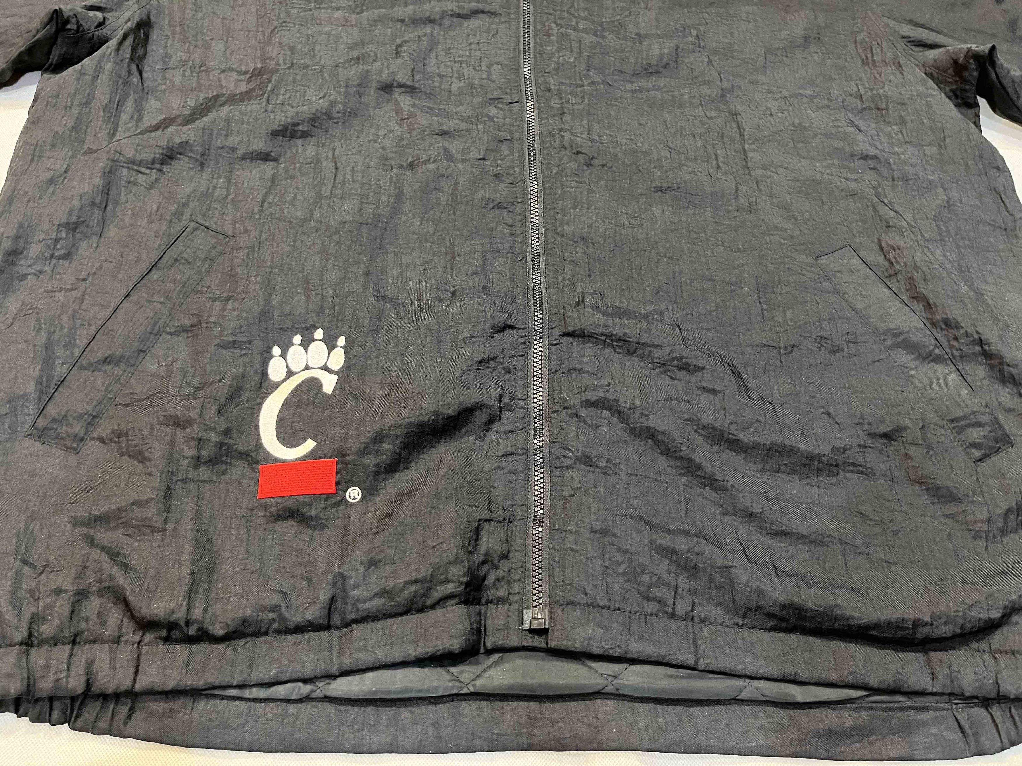 NCAA × Starter × Vintage Vintage Starter NCAA Cincinnati Bearcats Full Zip Jacket Size US XXL / EU 58 / 5 - 4 Thumbnail