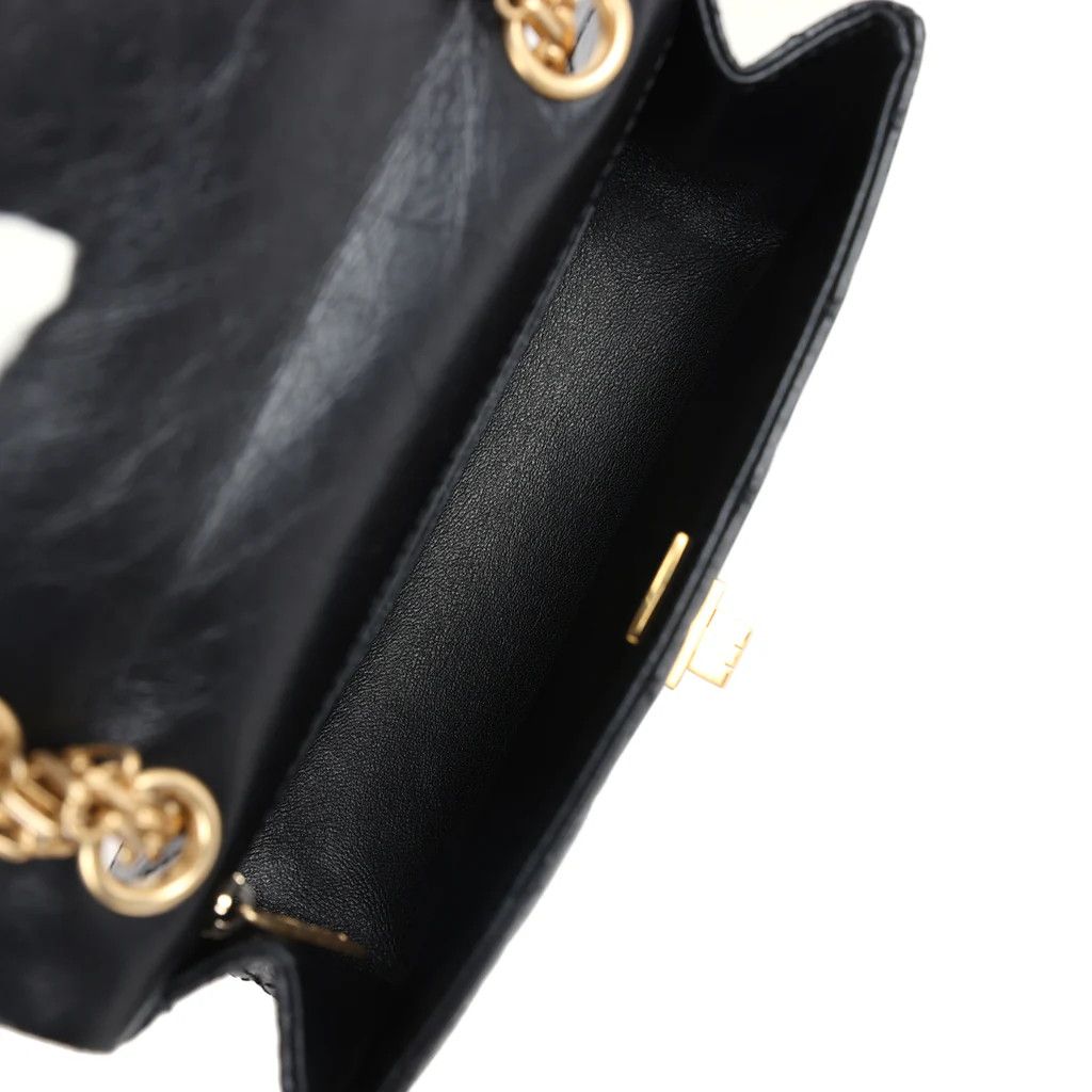 Chanel os11x0126 Size: OS / Mini Reissue Flap Bag in Black Size ONE SIZE - 8 Thumbnail