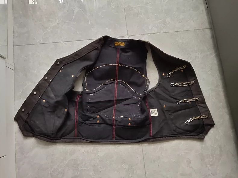 Iron Heart Iron heart x HOG tokyo vest Size US S / EU 44-46 / 1 - 9 Thumbnail