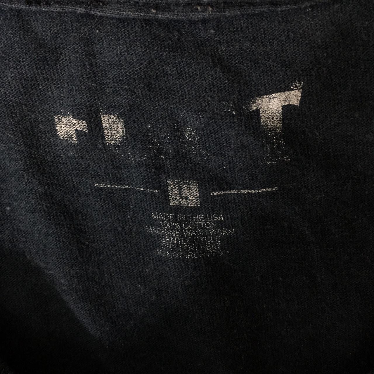 Vintage Vtg FUCT USA SKATEBOARD F*** The Police Punk Tee Shirt Size US L / EU 52-54 / 3 - 3 Thumbnail