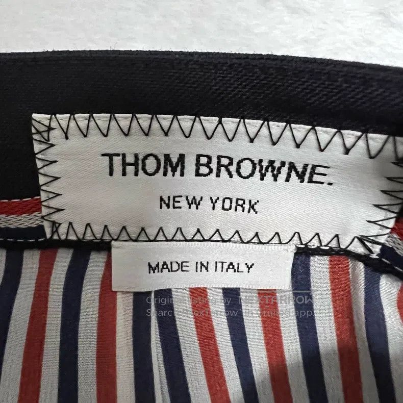 Thom Browne Thom Browne Navy Long Pleated Skirt Size 26" / US 2 / IT 38 - 3 Thumbnail