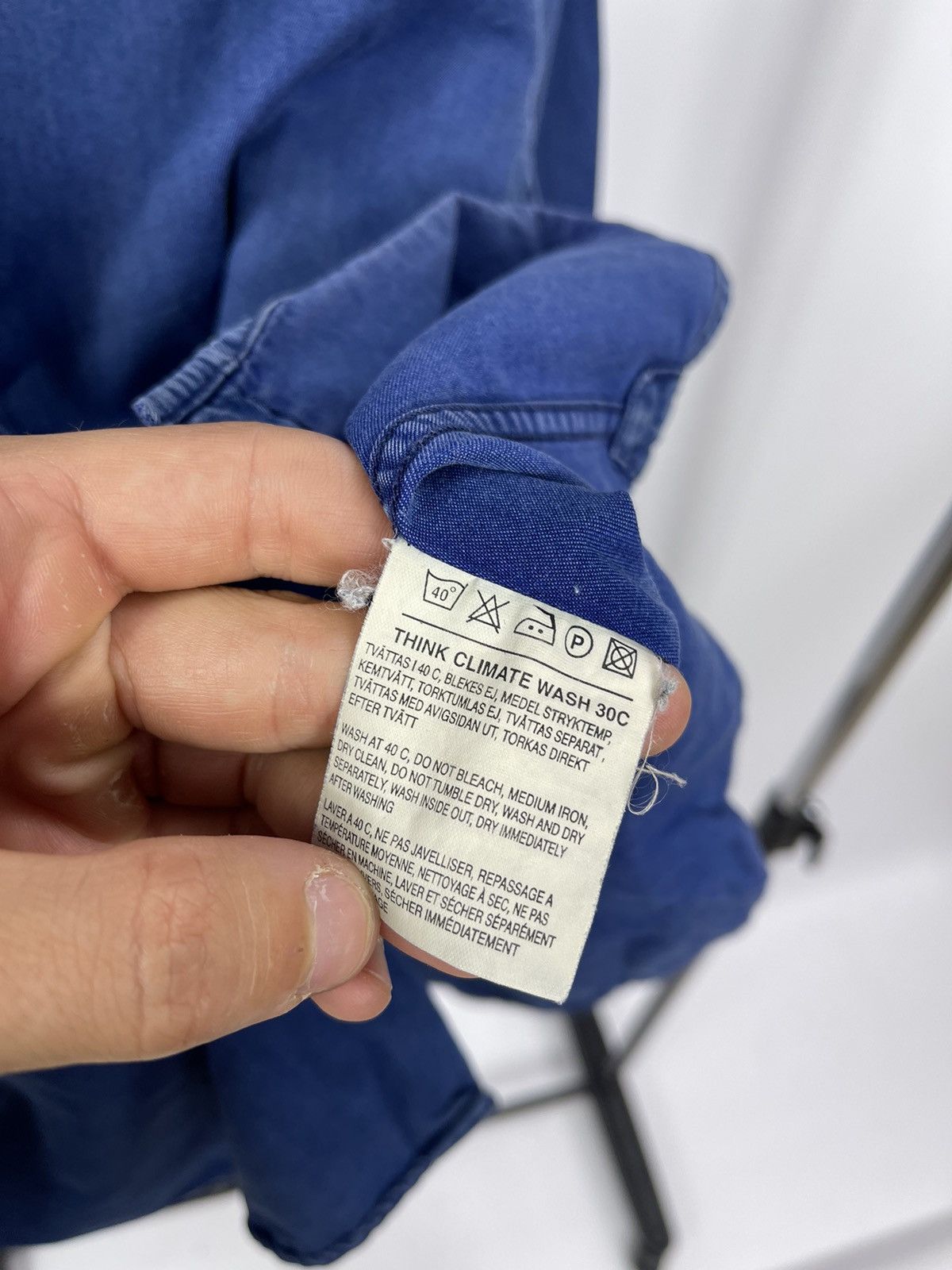Acne Studios Acne Studios Shirt Denim Size 46 Blue Vintage 100% Cotton Size US S / EU 44-46 / 1 - 7 Thumbnail