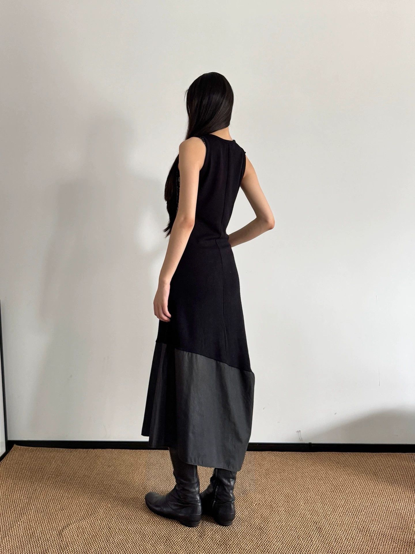 Vintage Vintage French Stretch Printed Paneled Cami Dress Size 1 Size S / US 4 / IT 40 - 4 Thumbnail