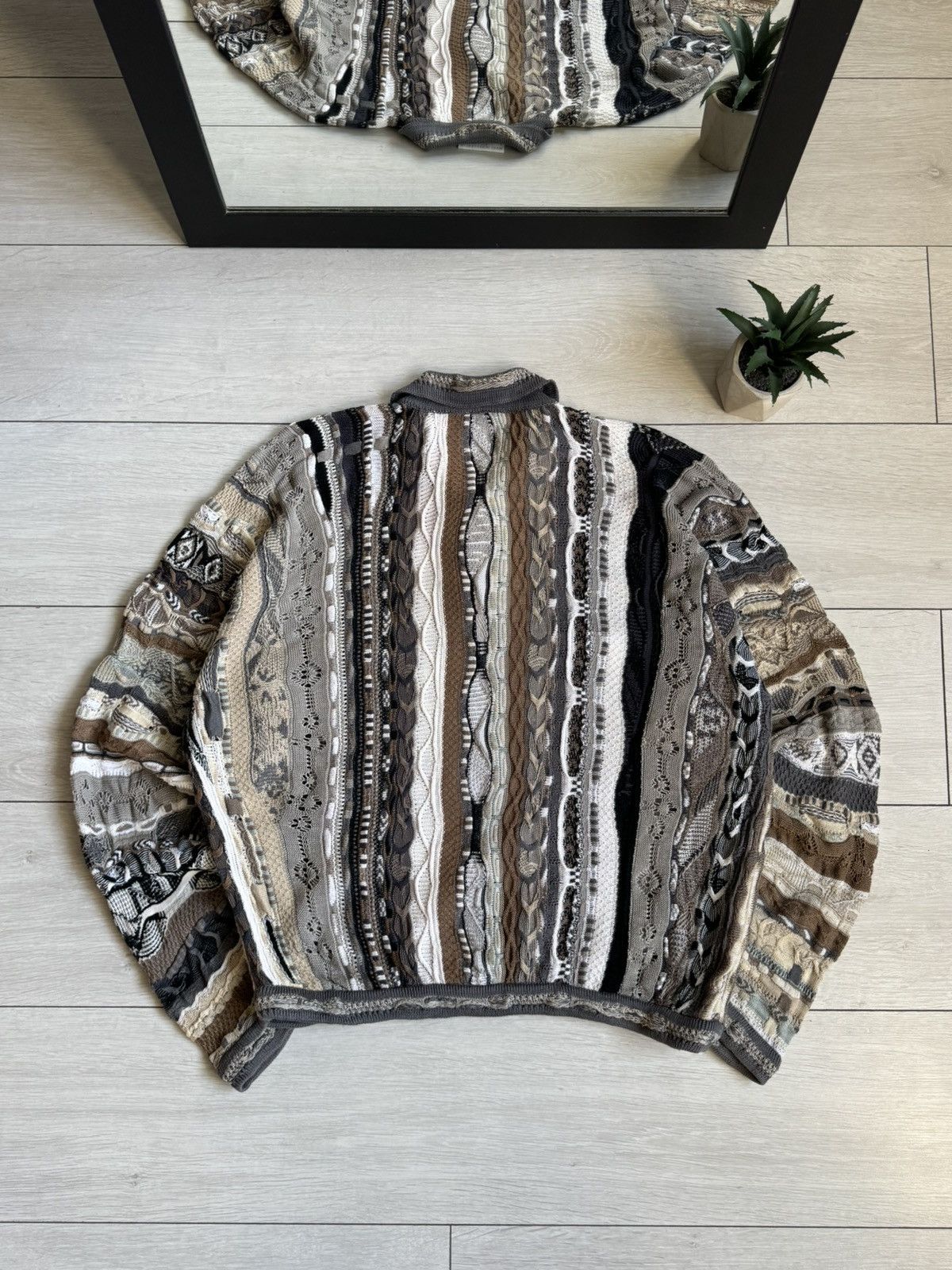 Coogi ❗️RARE❗️Vintage Coogi Mercerised Cotton Button Up Sweater Size US S / EU 44-46 / 1 - 8 Thumbnail