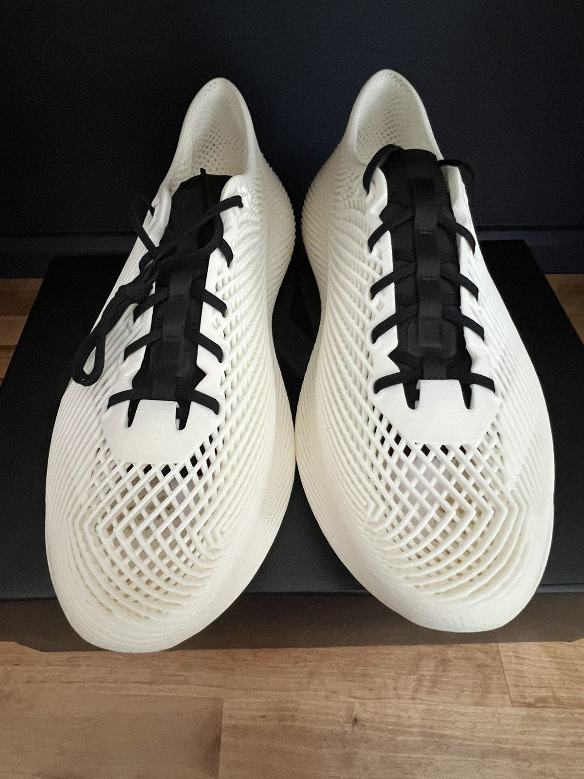 Adidas adidas CLIMACOOL 4D Laced White & Black (JQ6637) Size US 10.5 / EU 43-44 - 6 Thumbnail