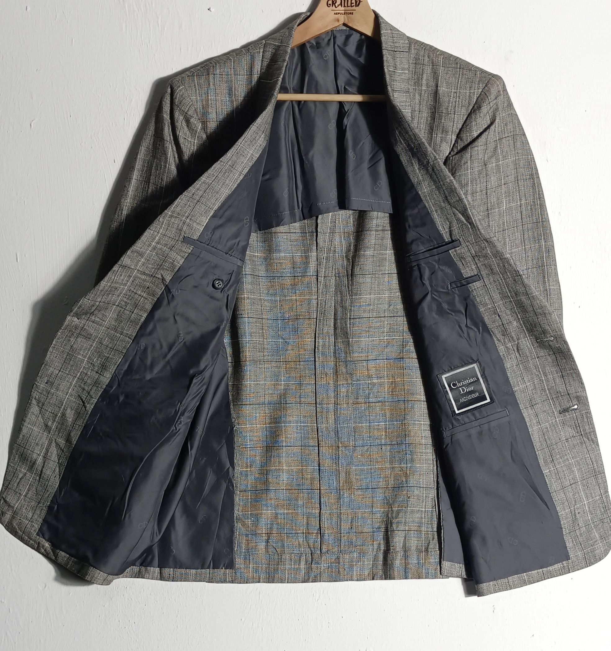 Christian Dior Monsieur × Dior Christian Dior Monsieur Wool Suit Size 42L - 2 Thumbnail