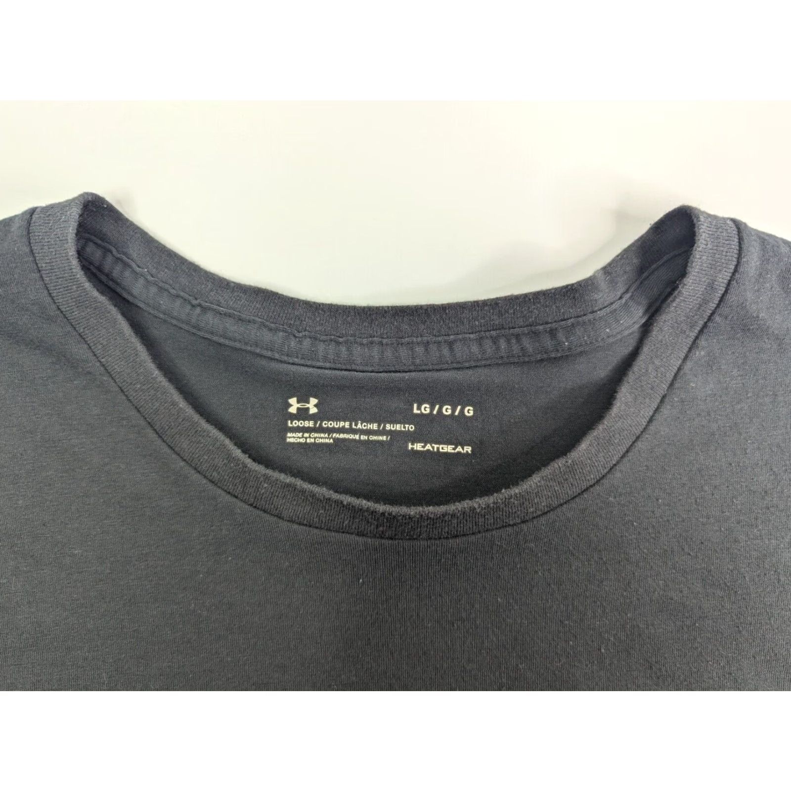 Under Armour Under Armour Heat Gear T-Shirt Men L Black Logo Graphic Size US L / EU 52-54 / 3 - 7 Thumbnail