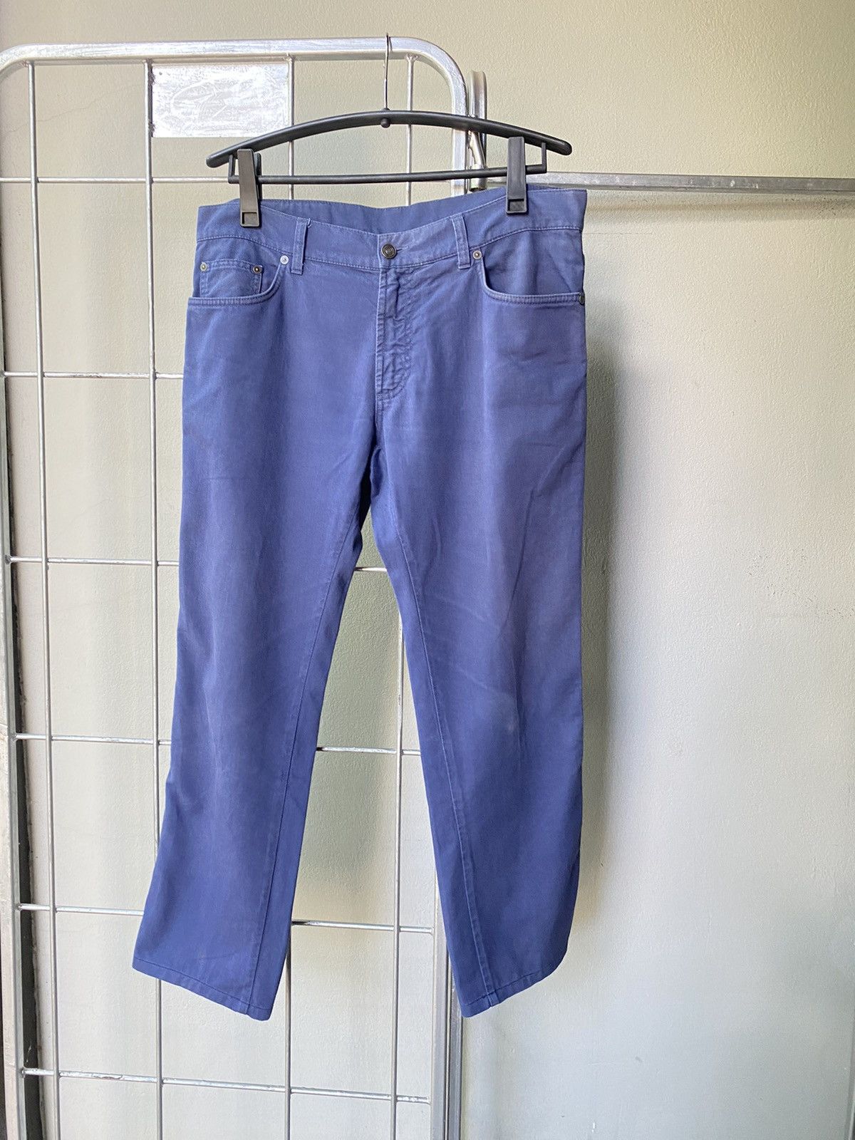 Salvatore Ferragamo Salvatore Ferragamo blue denim pants Size US 40 / EU 56 - 1 Thumbnail