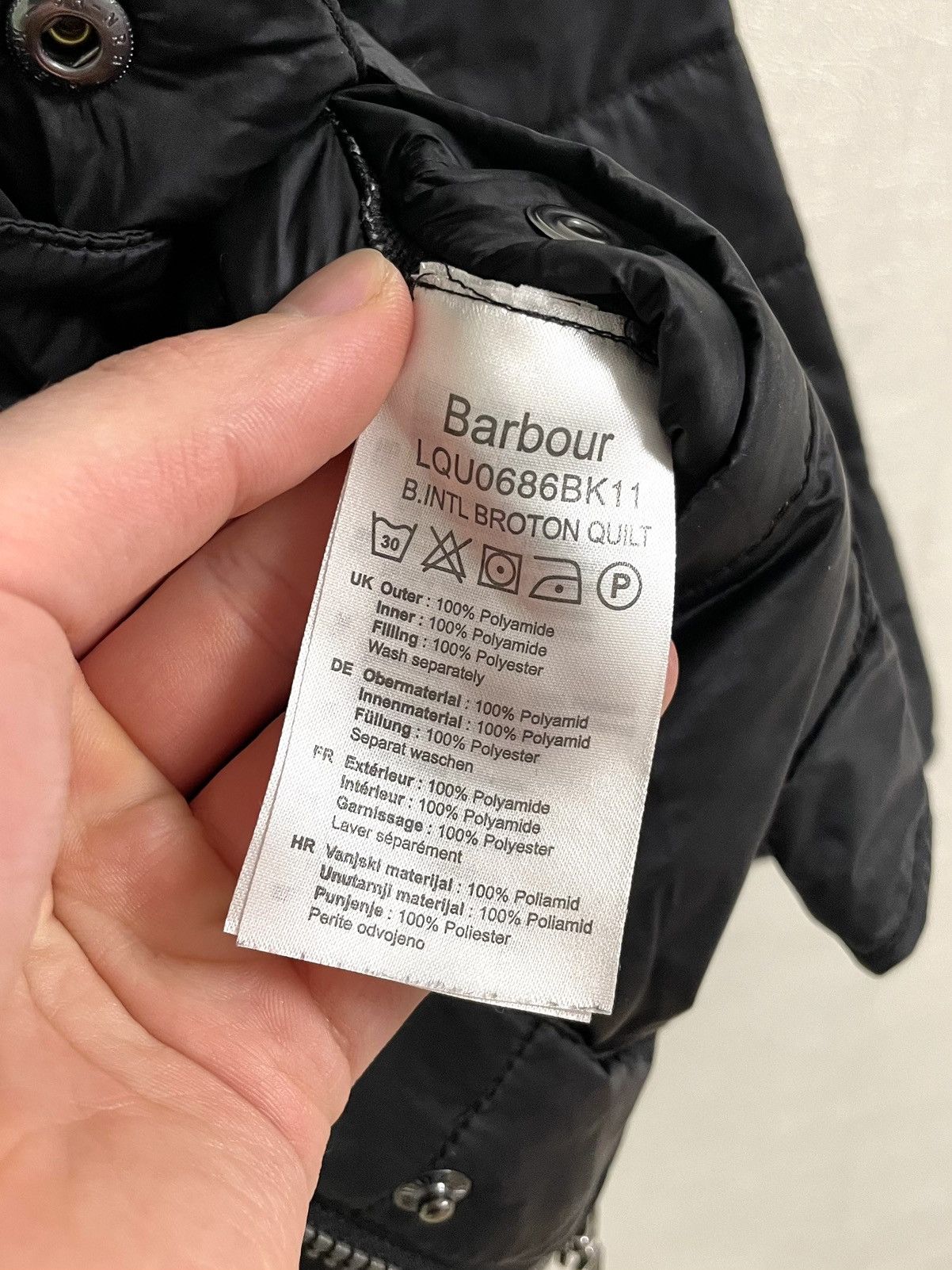 Barbour Barbour International Quilted Belted Broton Jacket US 8 Size M / US 6-8 / IT 42-44 - 10 Thumbnail
