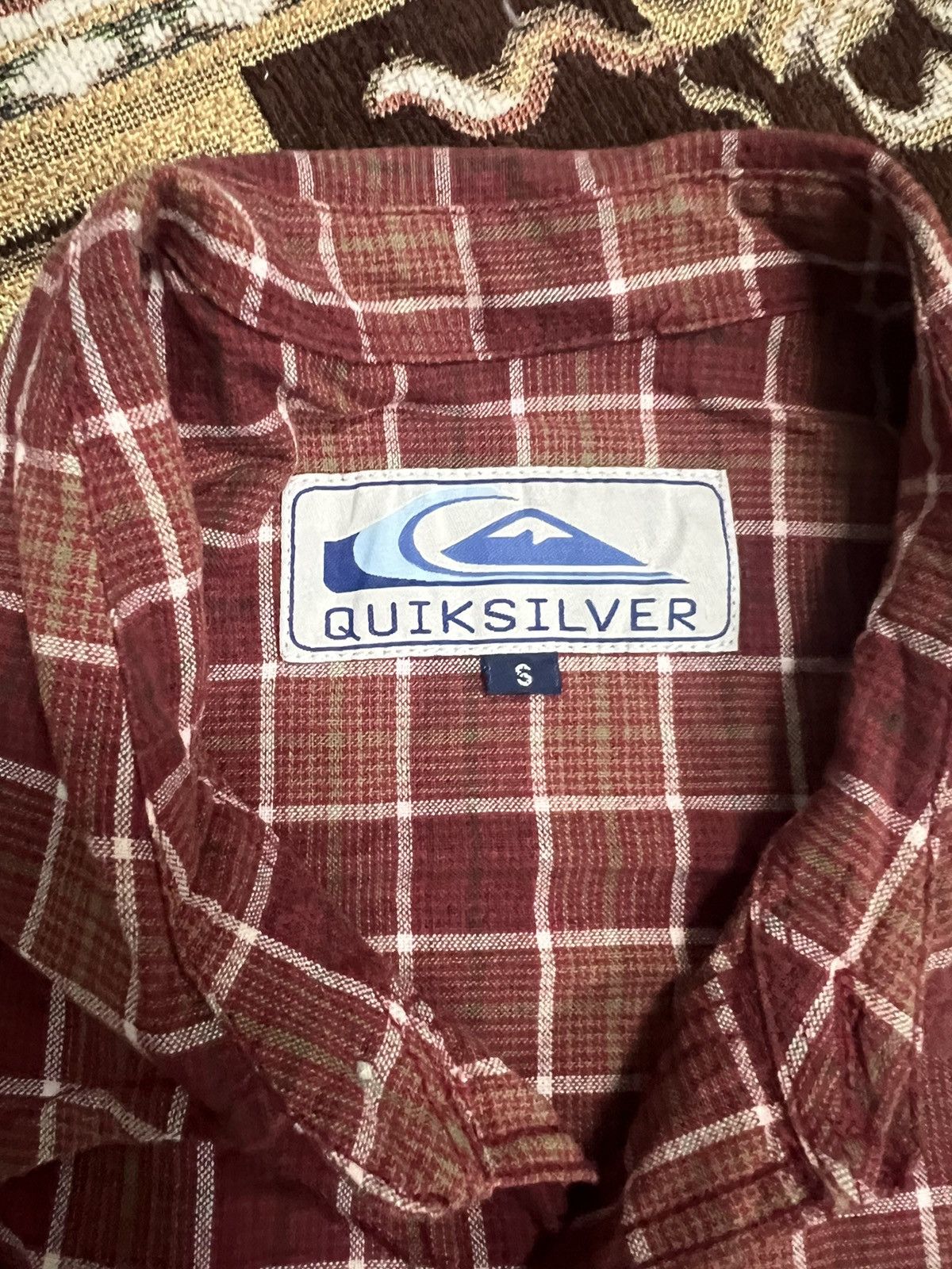 Quicksilver × Vintage vintage Quicksilver - buttons up long sleeve shirt Size US S / EU 44-46 / 1 - 5 Thumbnail