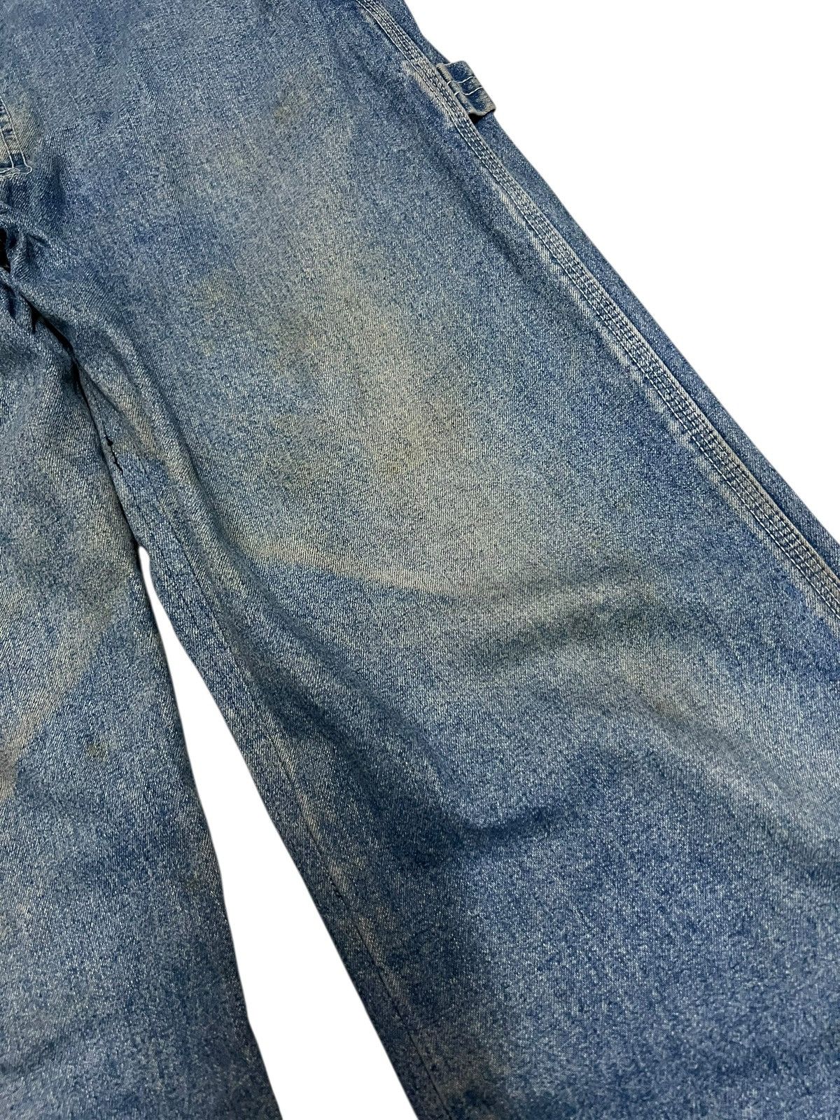 Japanese Brand Vintage Japanese Brand GL Heart Carpentar Mud Wash Jean Size US 31 - 6 Thumbnail